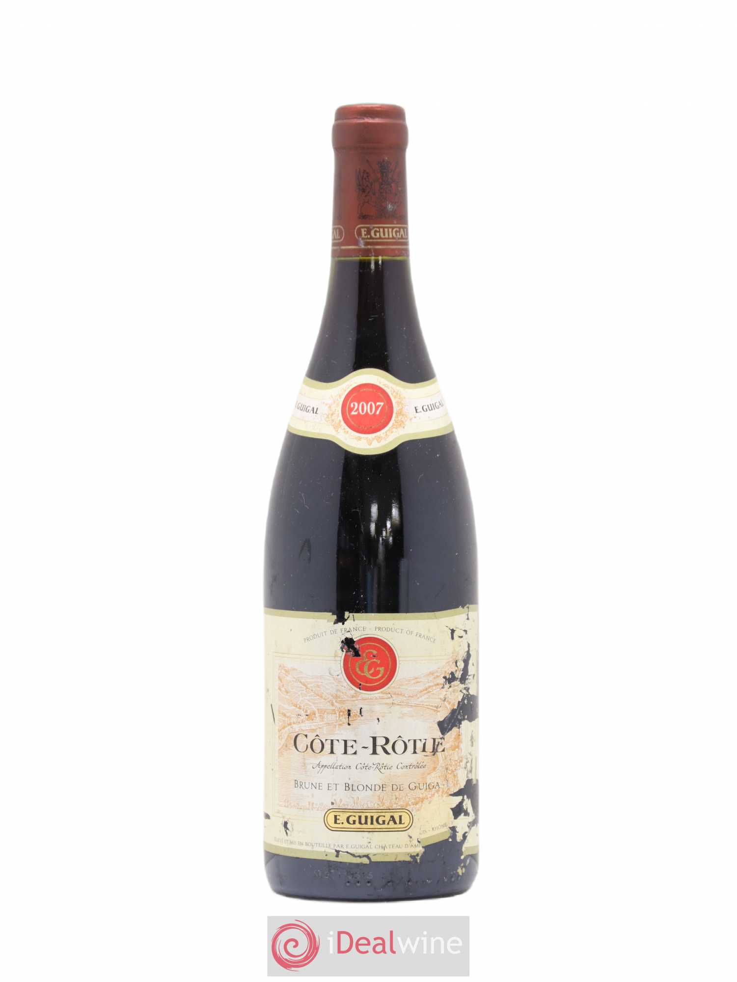Côte-Rôtie Côtes Brune et Blonde Guigal 2007 - Lot de 1 bouteille - 0