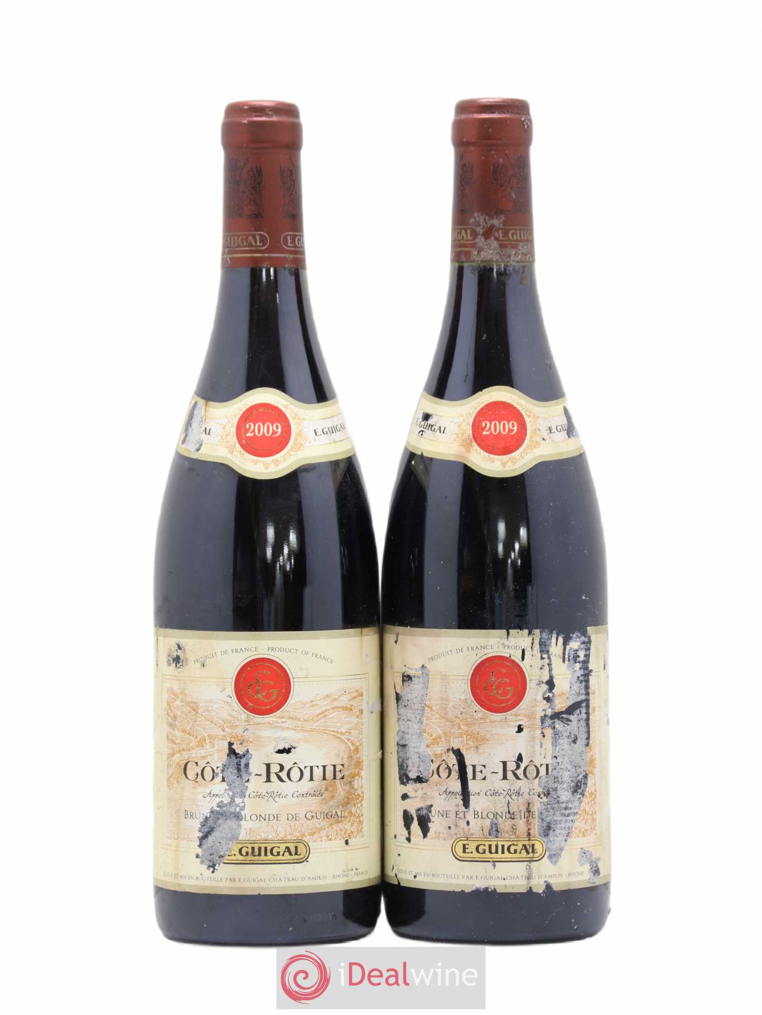 Côte-Rôtie Côtes Brune et Blonde Guigal 2009 - Lot de 2 bouteilles - 0