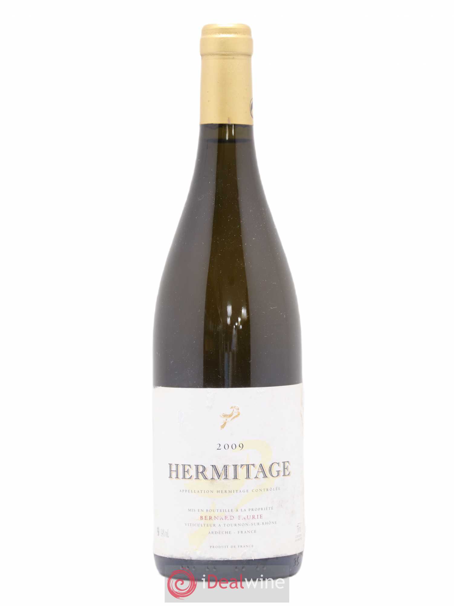 Hermitage Bernard Faurie 2009 - Lot de 1 bouteille - 0