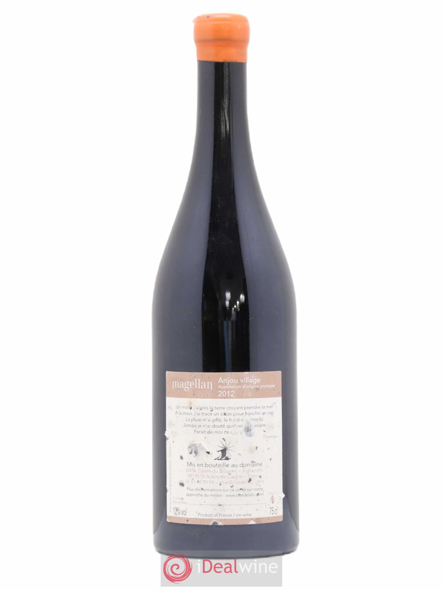 Anjou Magellan Clos de L'Elu 2012 - Posten von 1 Flasche - 1