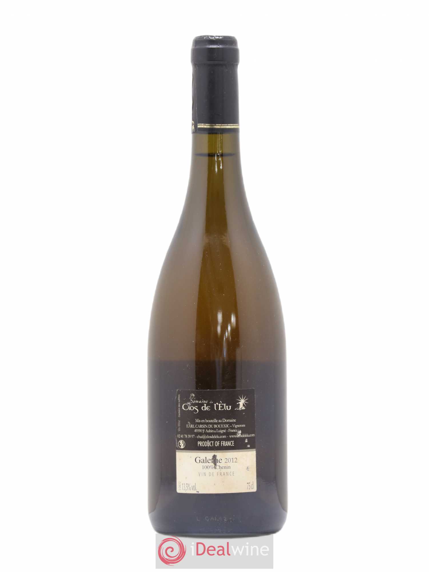 Vin de France Galerne Clos de l'Elu 2012 - Posten von 1 Flasche - 1