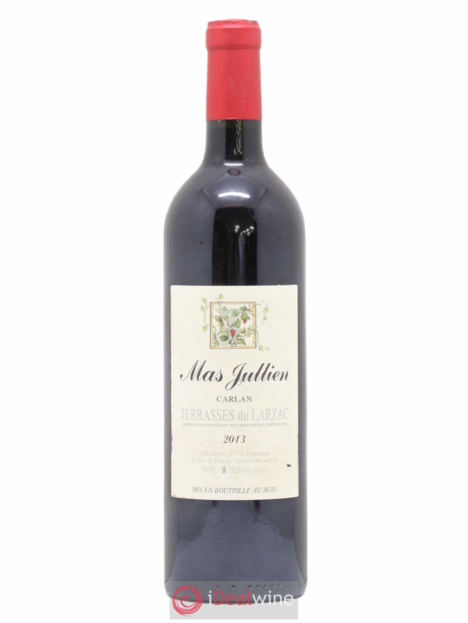 Terrasses du Larzac Mas Jullien Carlan Olivier Jullien Terrasses du Larzac Carlan Mas Jullien 2013 - Posten von 1 Flasche - 0