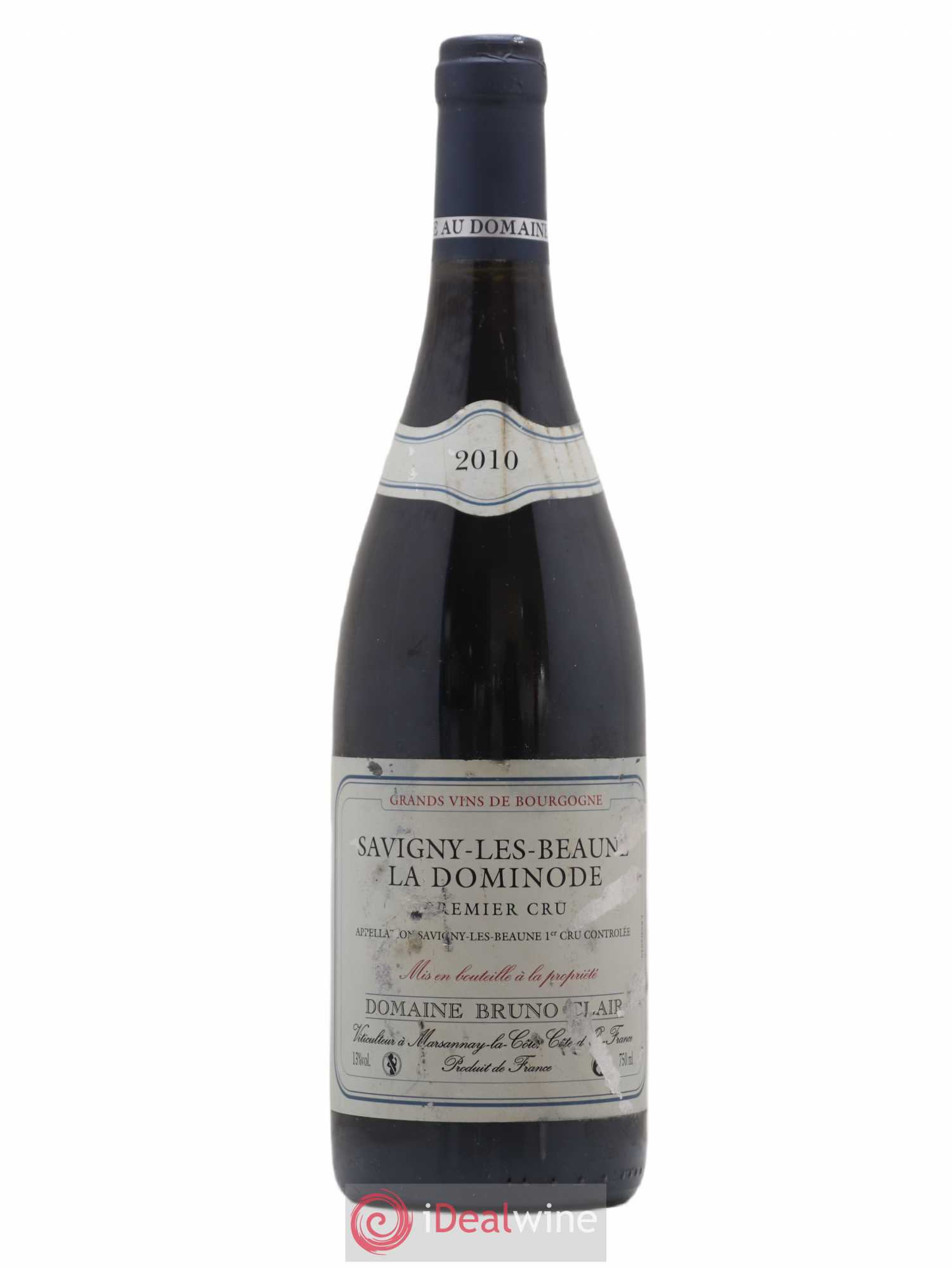 Savigny-lès-Beaune 1er Cru La Dominode Bruno Clair (Domaine) 2010 - Lot de 1 bouteille - 0