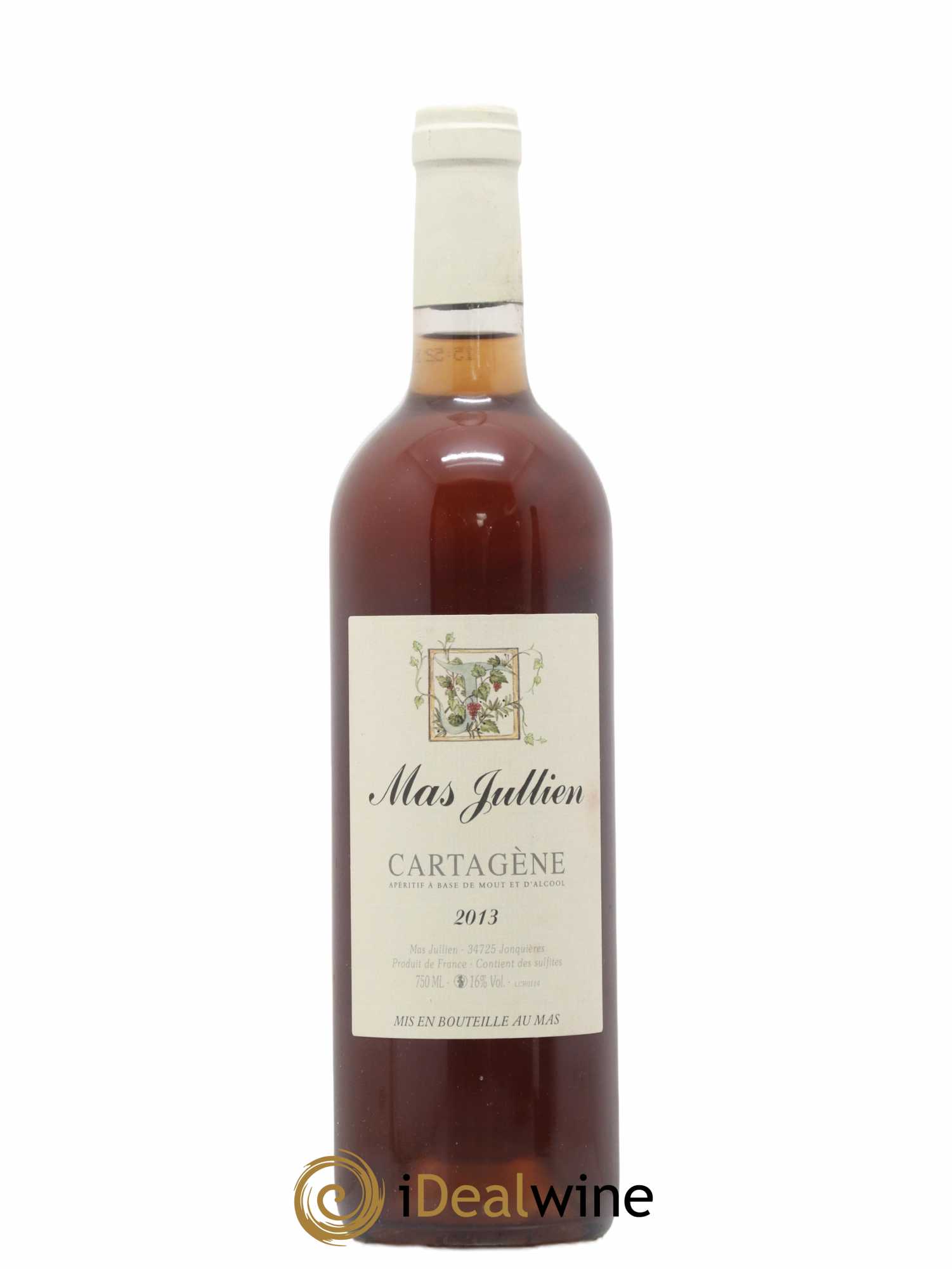 Vin de Liqueur Mas Jullien Cartagène Olivier Jullien 2013 - Lot de 1 bouteille - 0