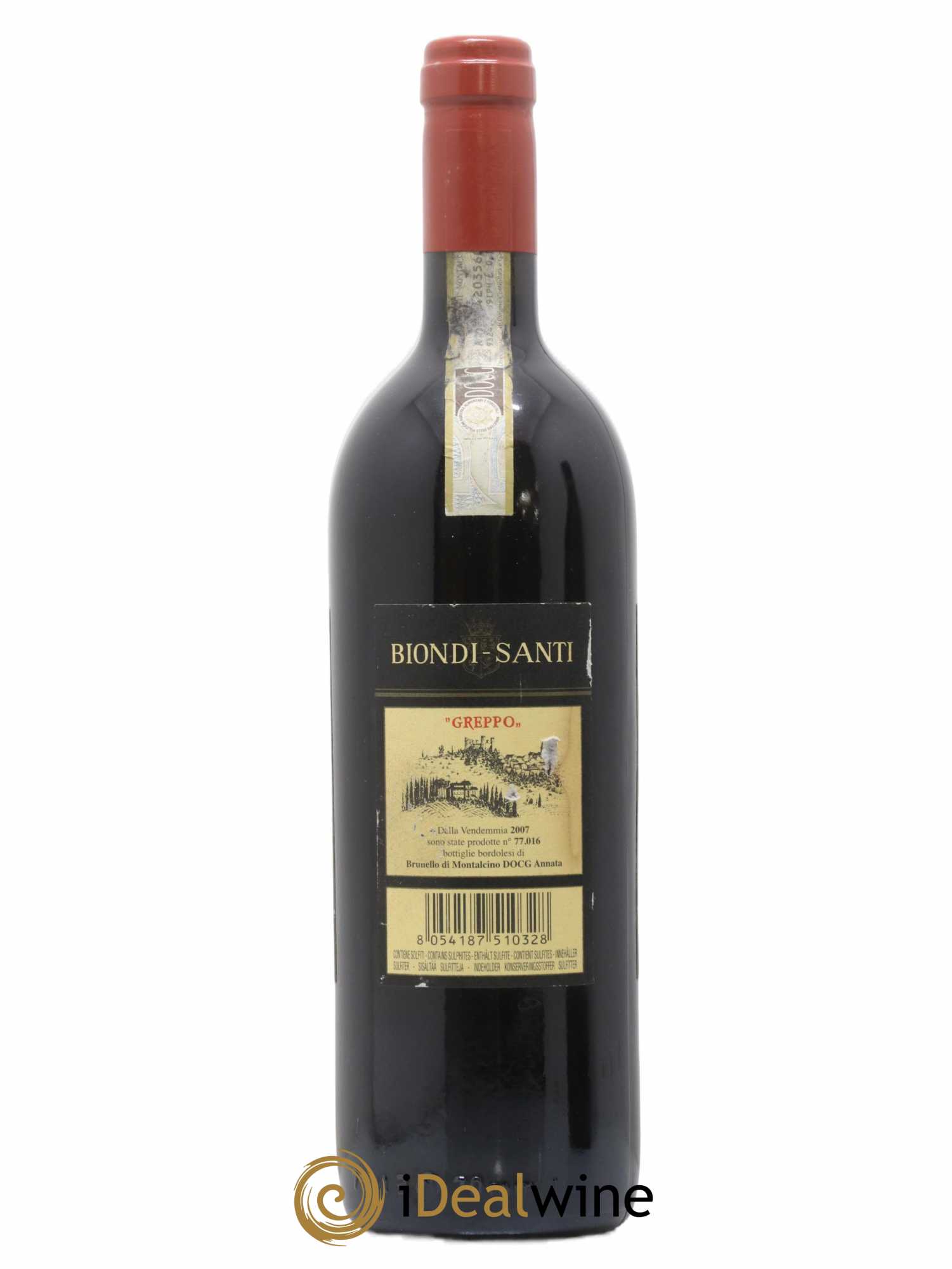 Brunello di Montalcino DOCG Biondi-Santi Tenuta Greppo 2007 - Lot of 1 bottle - 1