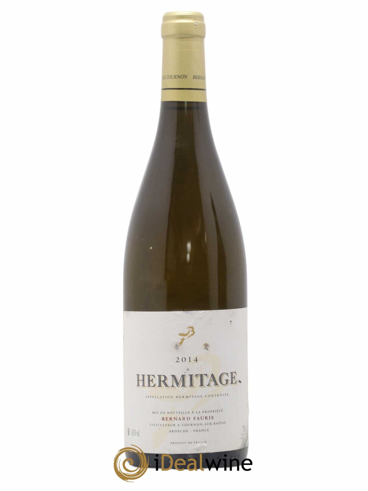 Hermitage Bernard Faurie 2014 - Lot de 1 bouteille - 0