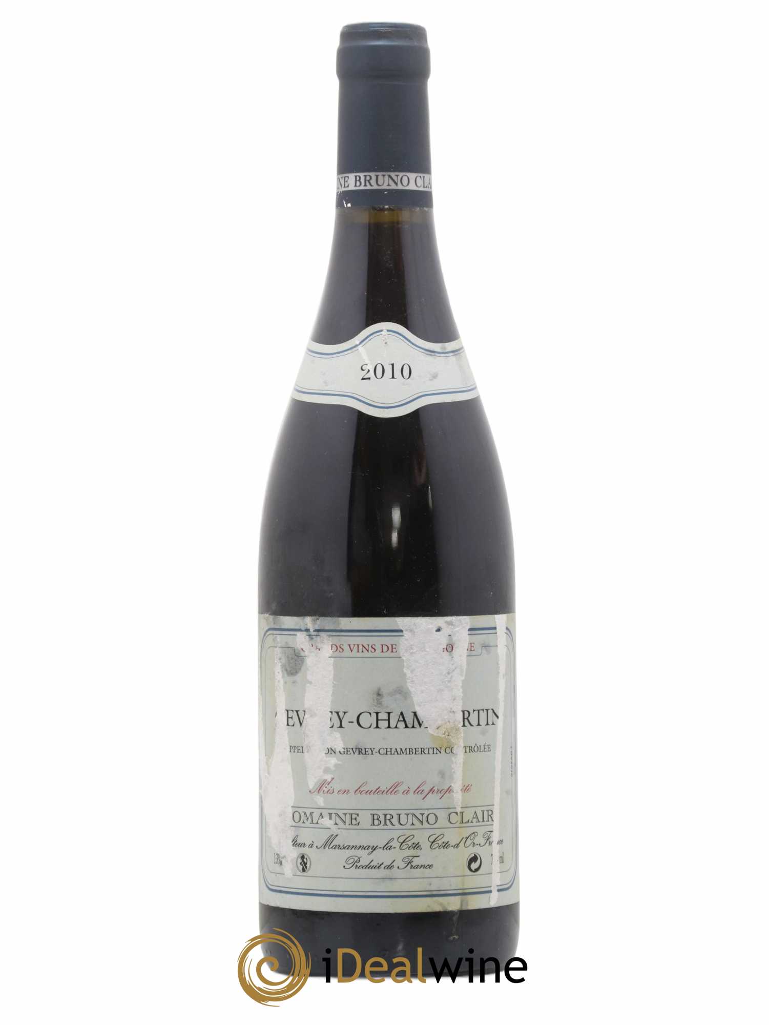 Gevrey-Chambertin Bruno Clair (Domaine) 2010 - Lot de 1 bouteille - 0