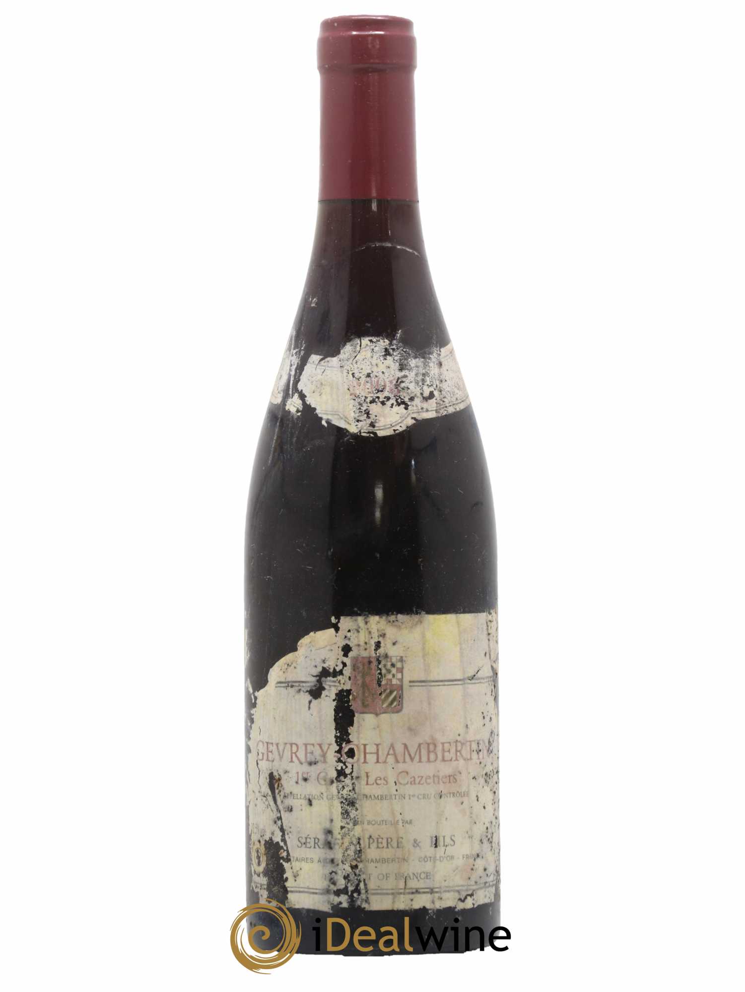Gevrey-Chambertin 1er Cru Les Cazetiers Christian Sérafin Père et Fils 2008 - Lot of 1 bottle - 0
