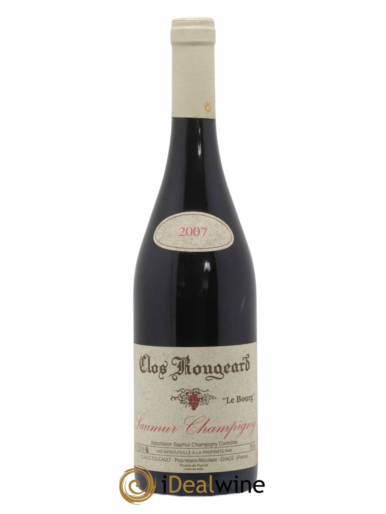Saumur-Champigny Le Bourg Clos Rougeard 2007 - Lot de 1 bouteille - 0