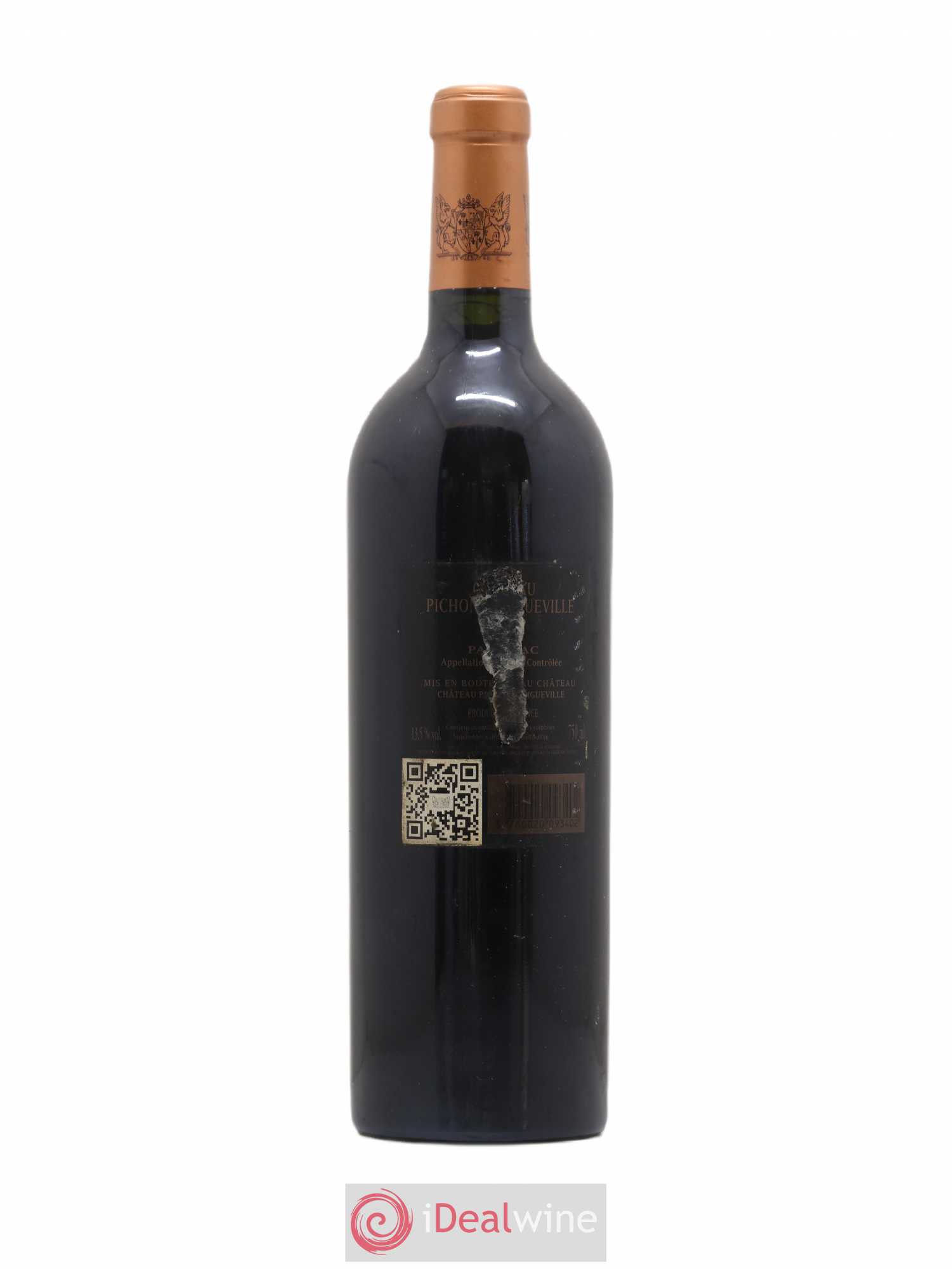Pichon Longueville Baron 2ème Grand Cru Classé 2009 - Lot de 1 bouteille - 1
