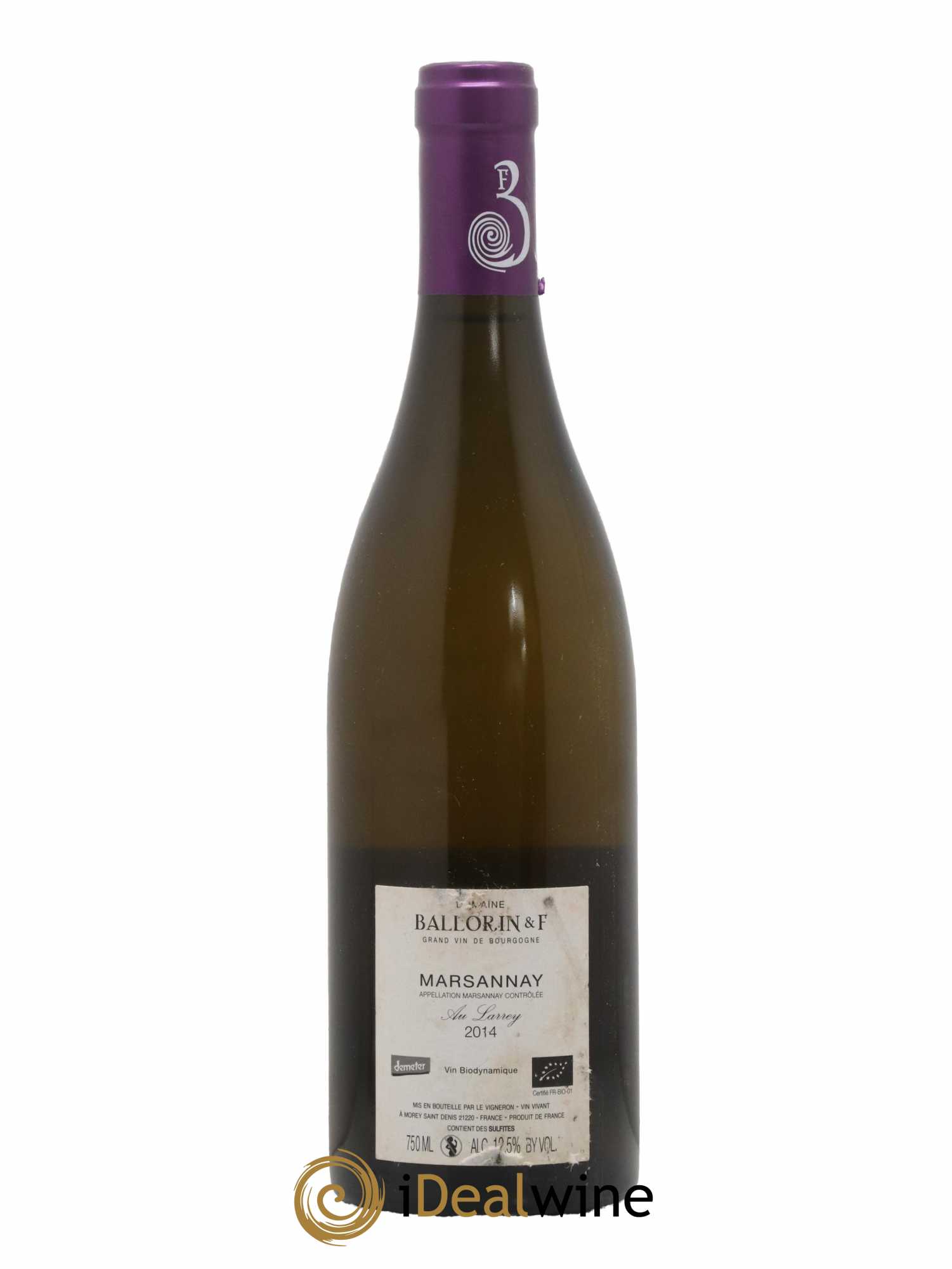 Marsannay Ballorin & F(Domaine) 2014 - Posten von 1 Flasche - 1