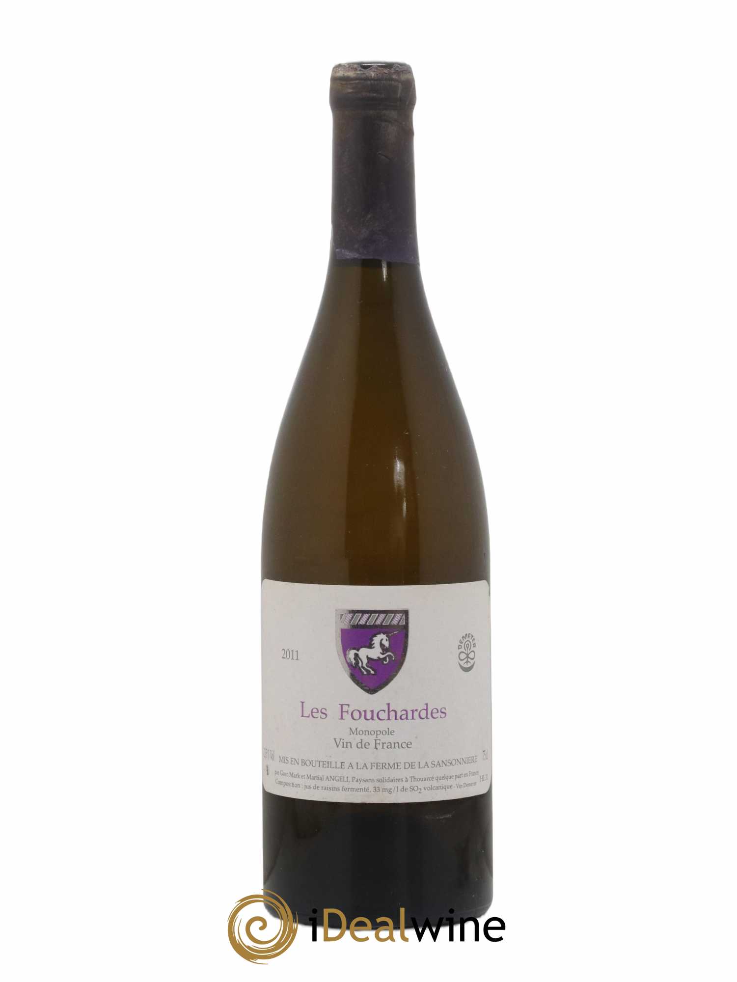 Vin de France Les Fouchardes Mark Angeli (Domaine) - Ferme de la Sansonnière 2011 - Lot de 1 bouteille - 0