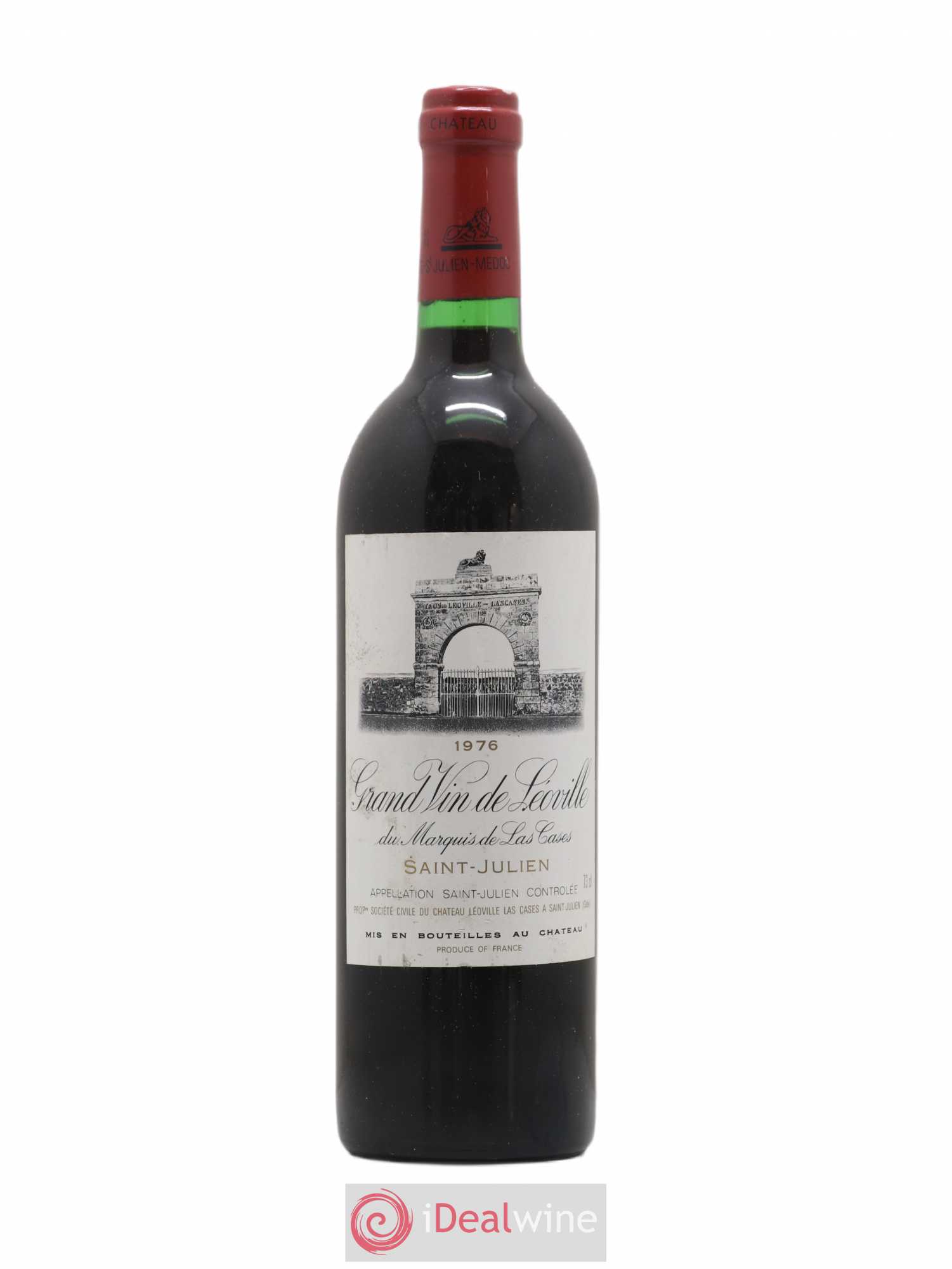 Château Léoville Las Cases 2ème Grand Cru Classé 1976 - Lot de 1 bouteille - 0
