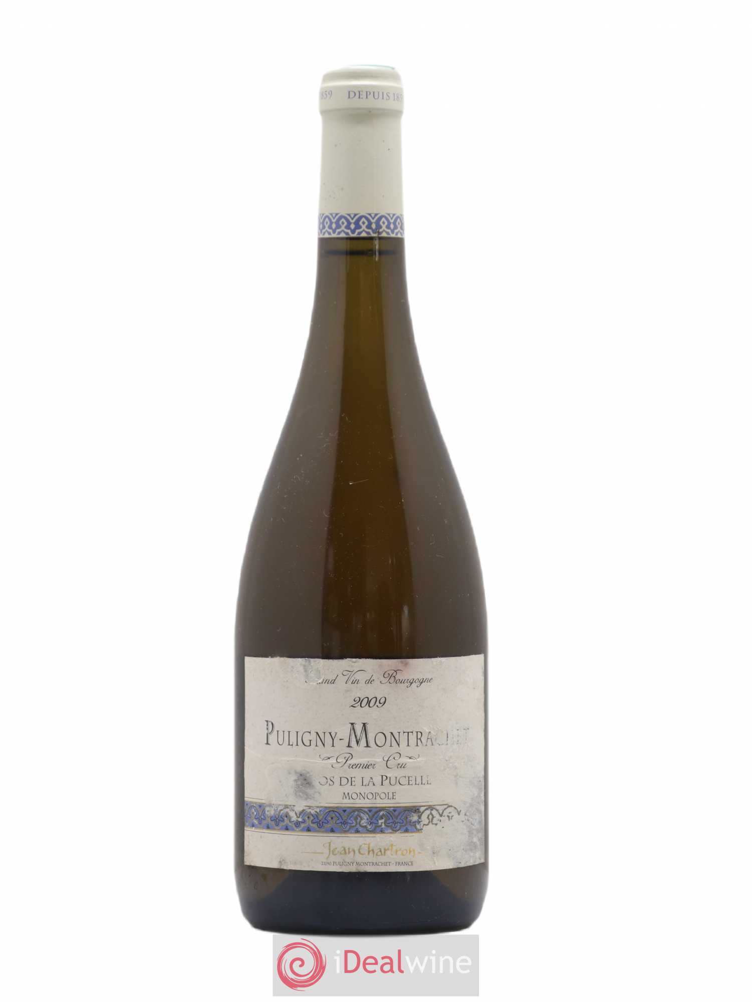 Puligny-Montrachet 1er Cru Clos de la Pucelle Jean Chartron (Domaine) 2009 - Lot de 1 bouteille - 0