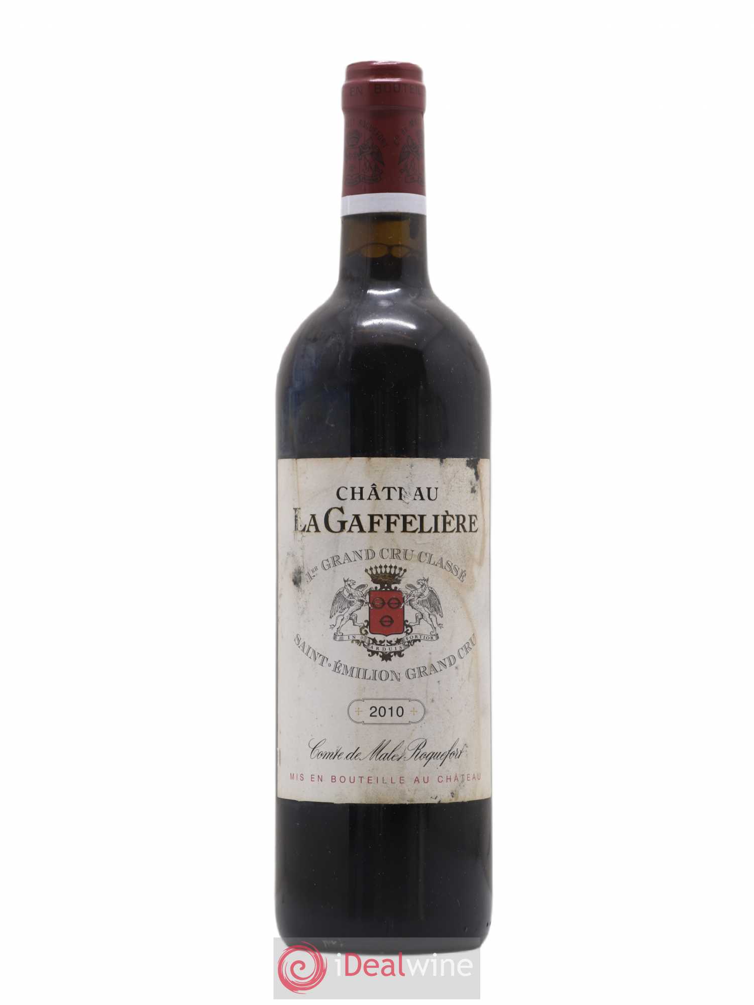 Château la Gaffelière 1er Grand Cru Classé B 2010 - Lot de 1 bouteille - 0