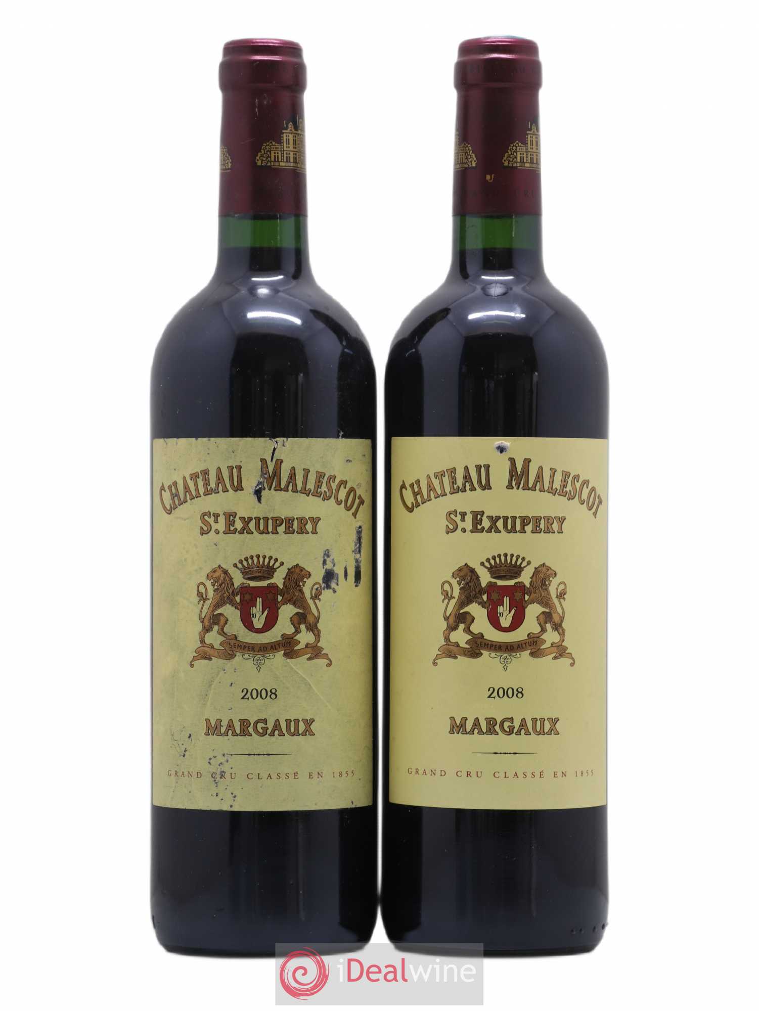 Château Malescot Saint-Exupéry 3ème Grand Cru Classé 2008 - Lot de 2 bouteilles - 0