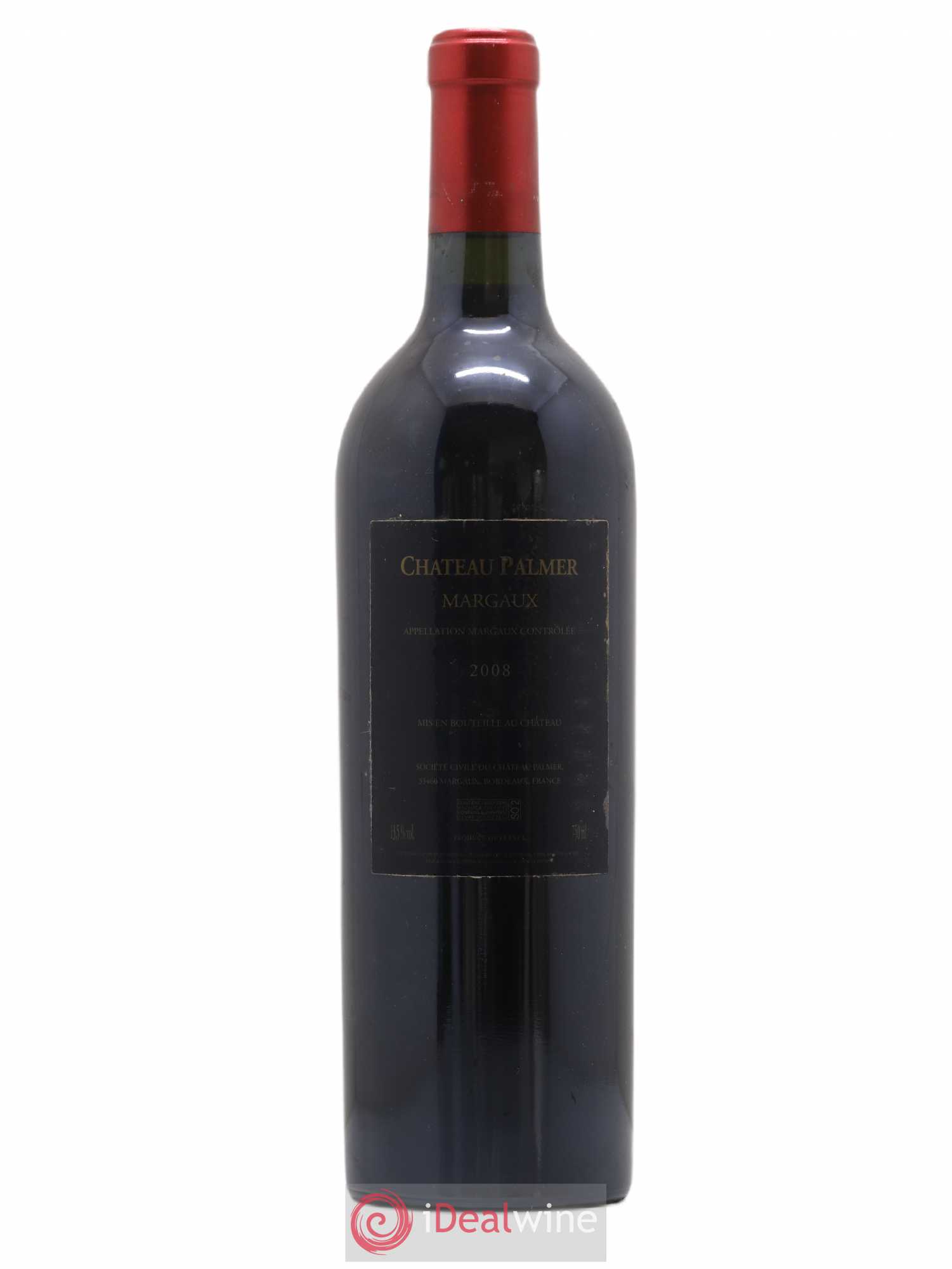 Château Palmer 3ème Grand Cru Classé 2008 - Lot de 1 bouteille - 1
