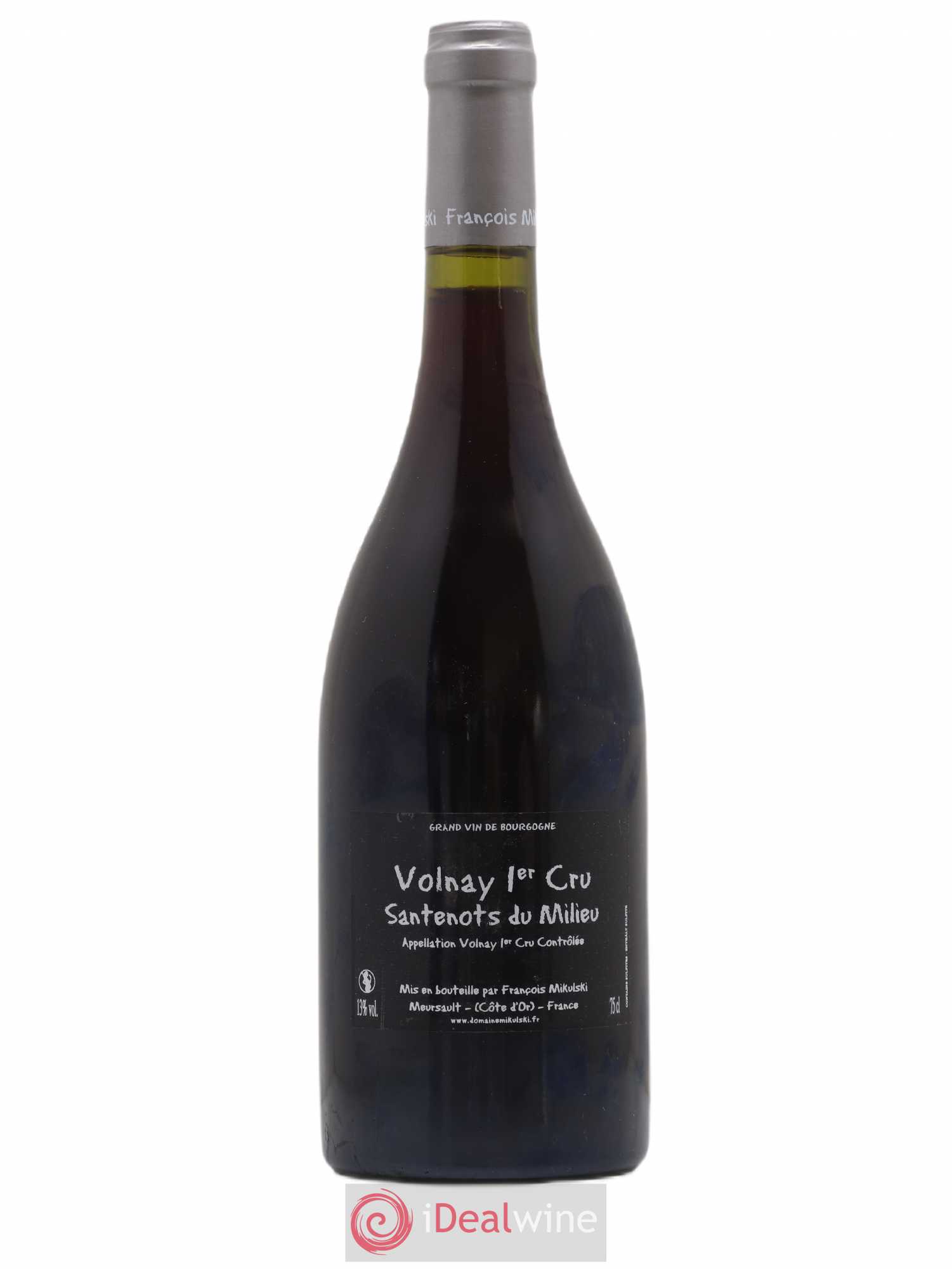Volnay 1er Cru Santenots du Milieu François Mikulski 2011 - Lot de 1 bouteille - 1