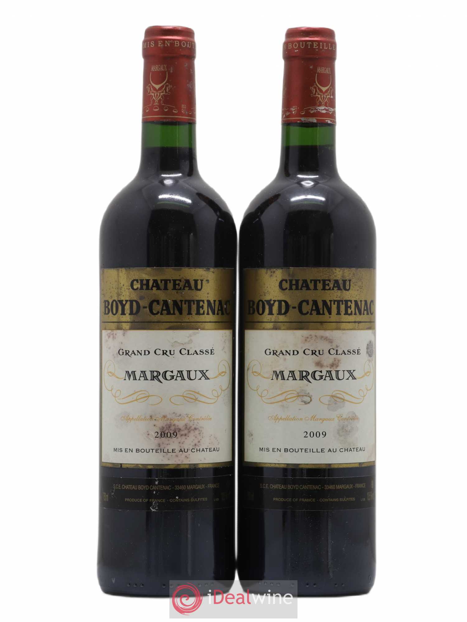 Château Boyd Cantenac 3ème Grand Cru Classé 2009 - Lot de 2 bouteilles - 0