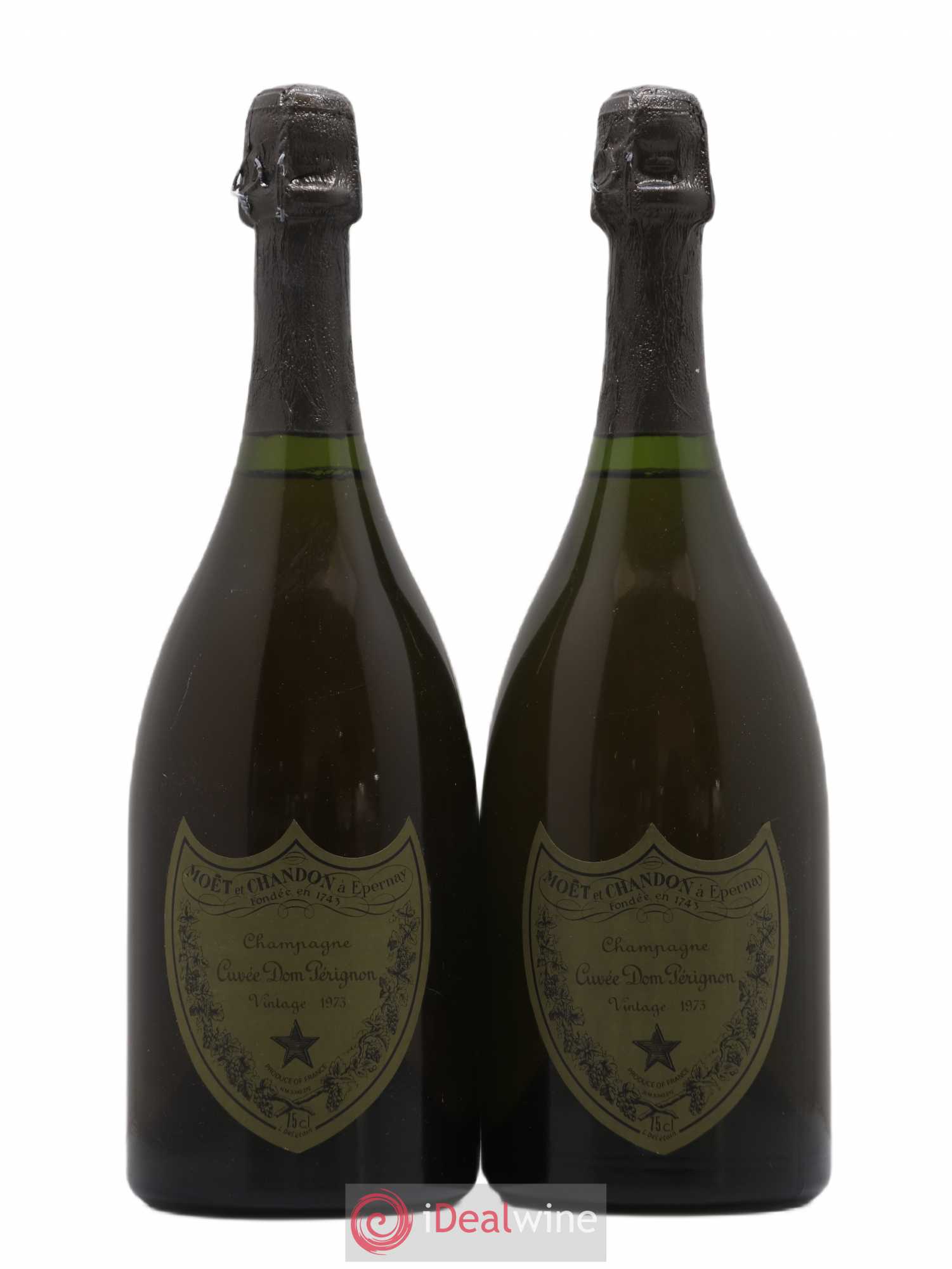 Brut Dom Pérignon 1973 - Lot de 2 bouteilles - 0