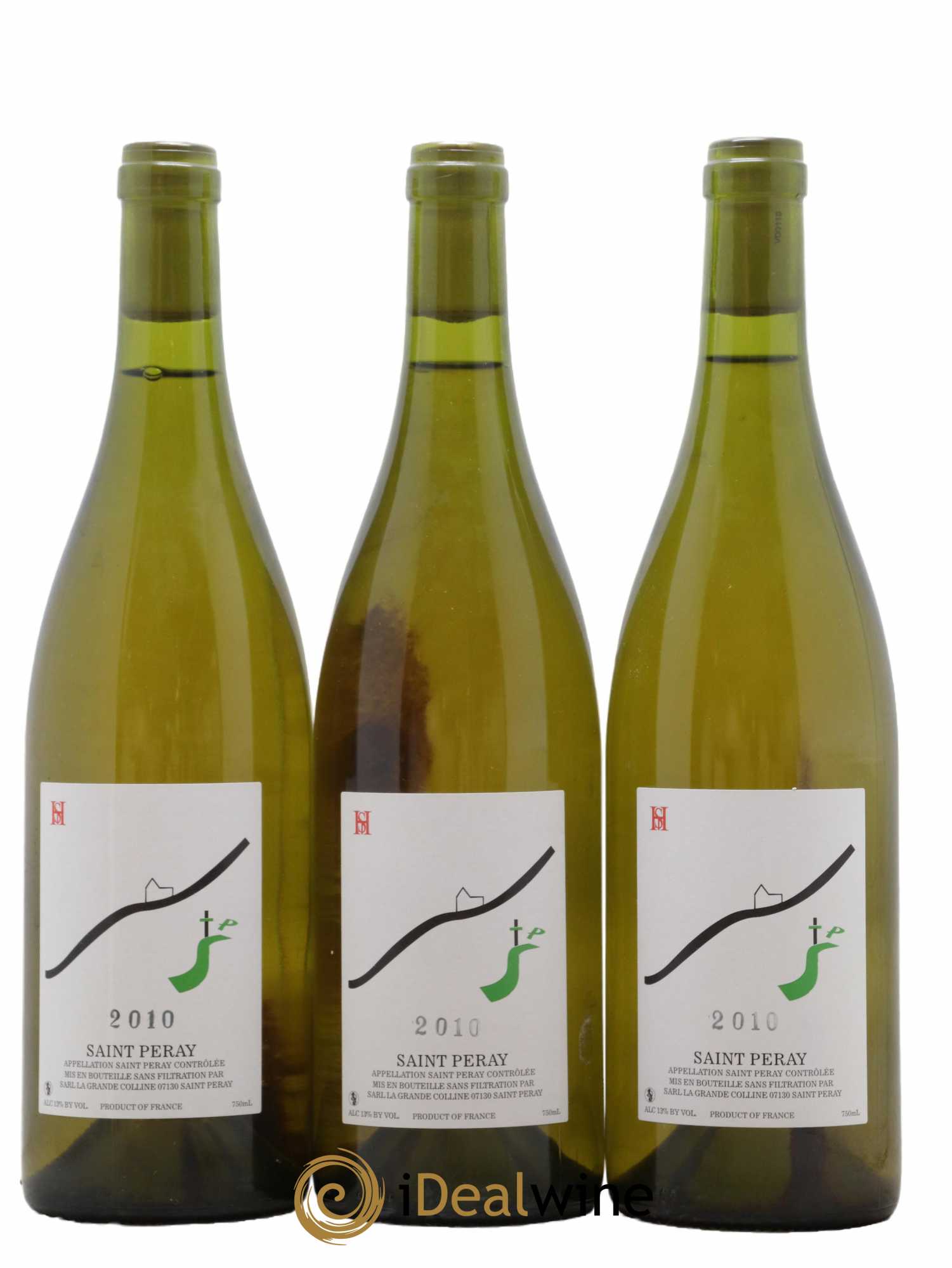 Vin de France SP Hirotake Ooka - Domaine La Grande Colline 2010 - Lot de 3 bouteilles - 0