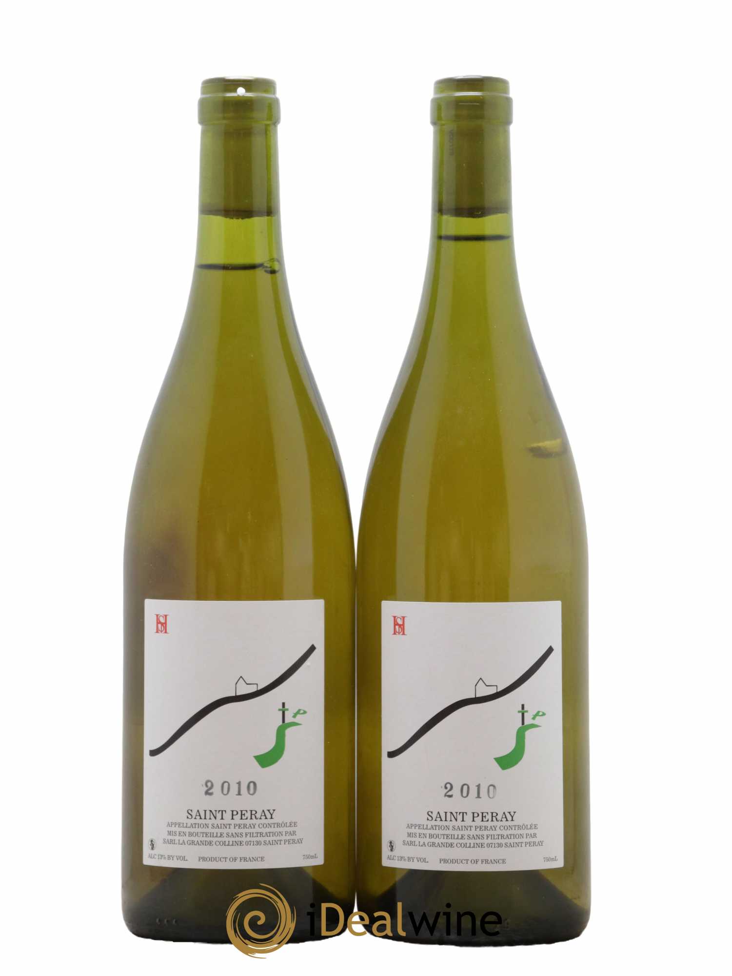 Vin de France SP Hirotake Ooka - Domaine La Grande Colline 2010 - Lot de 2 bouteilles - 0