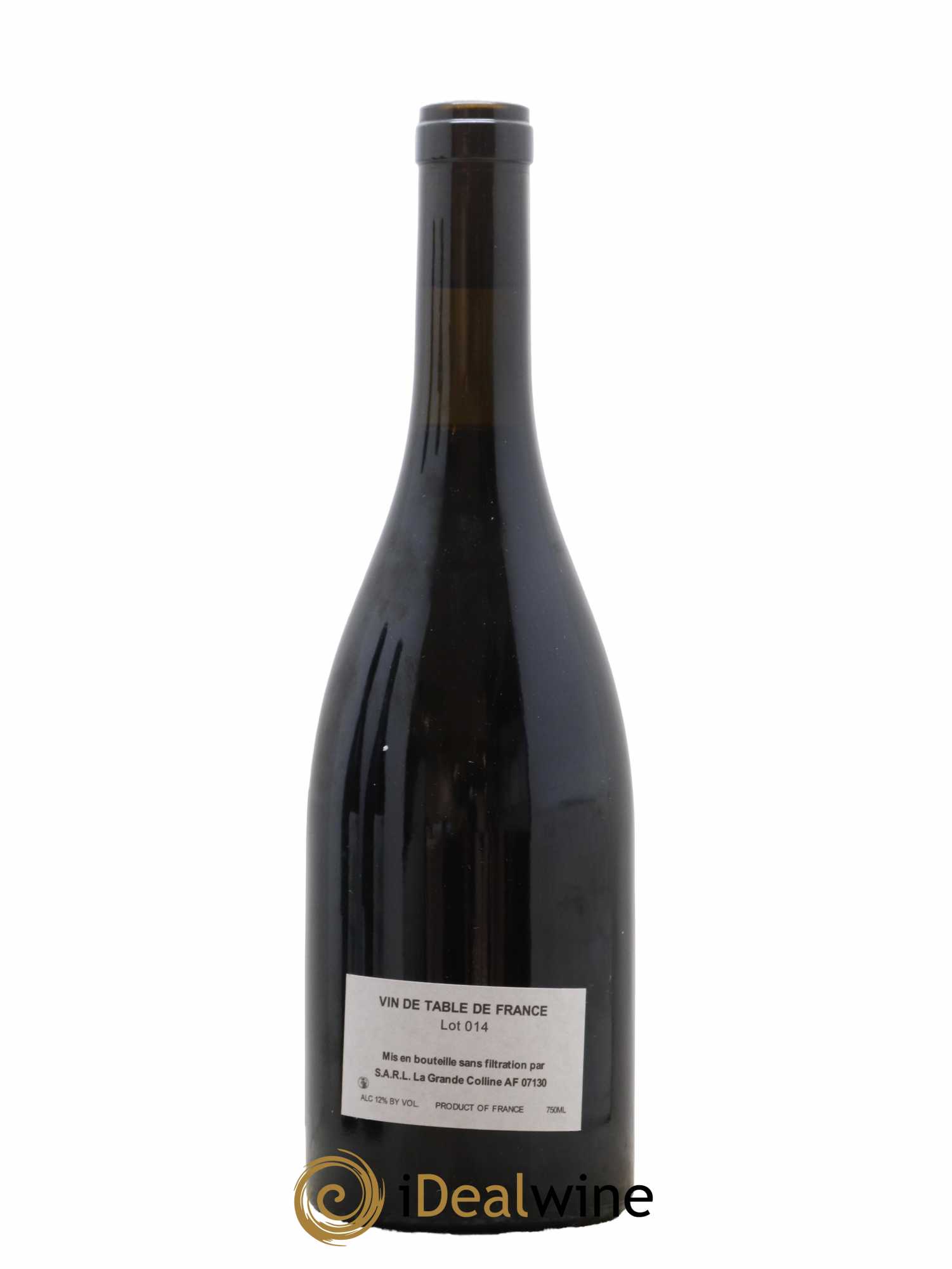 Vin de France (Ex Cornas) Hirotake Ooka - Domaine La Grande Colline 2014 - Lot de 1 bouteille - 1