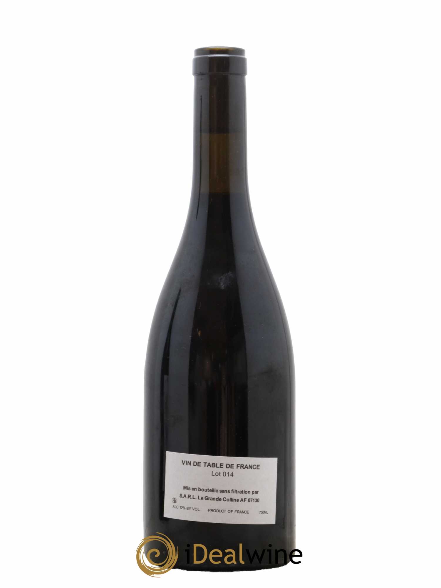 Vin de France (Ex Cornas) Hirotake Ooka - Domaine La Grande Colline 2014 - Lot de 1 bouteille - 1