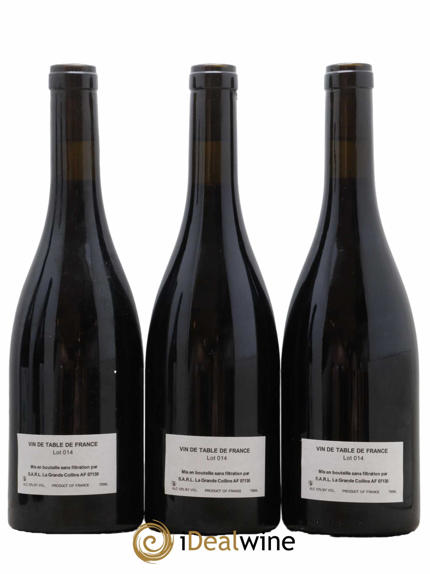 Vin de France (Ex Cornas) Hirotake Ooka - Domaine La Grande Colline 2014 - Lotto di 3 bottiglie - 1