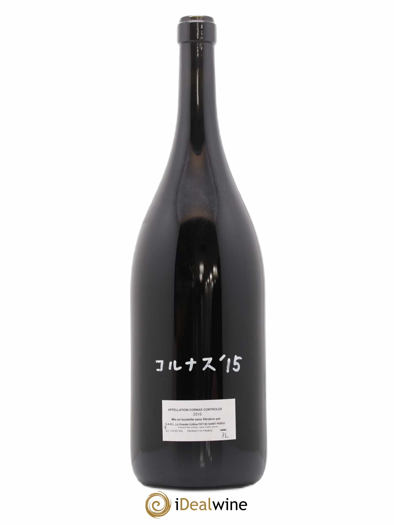 Cornas Hirotake Ooka - Domaine La Grande Colline 2015 - Lotto di 1 jéroboam - 1