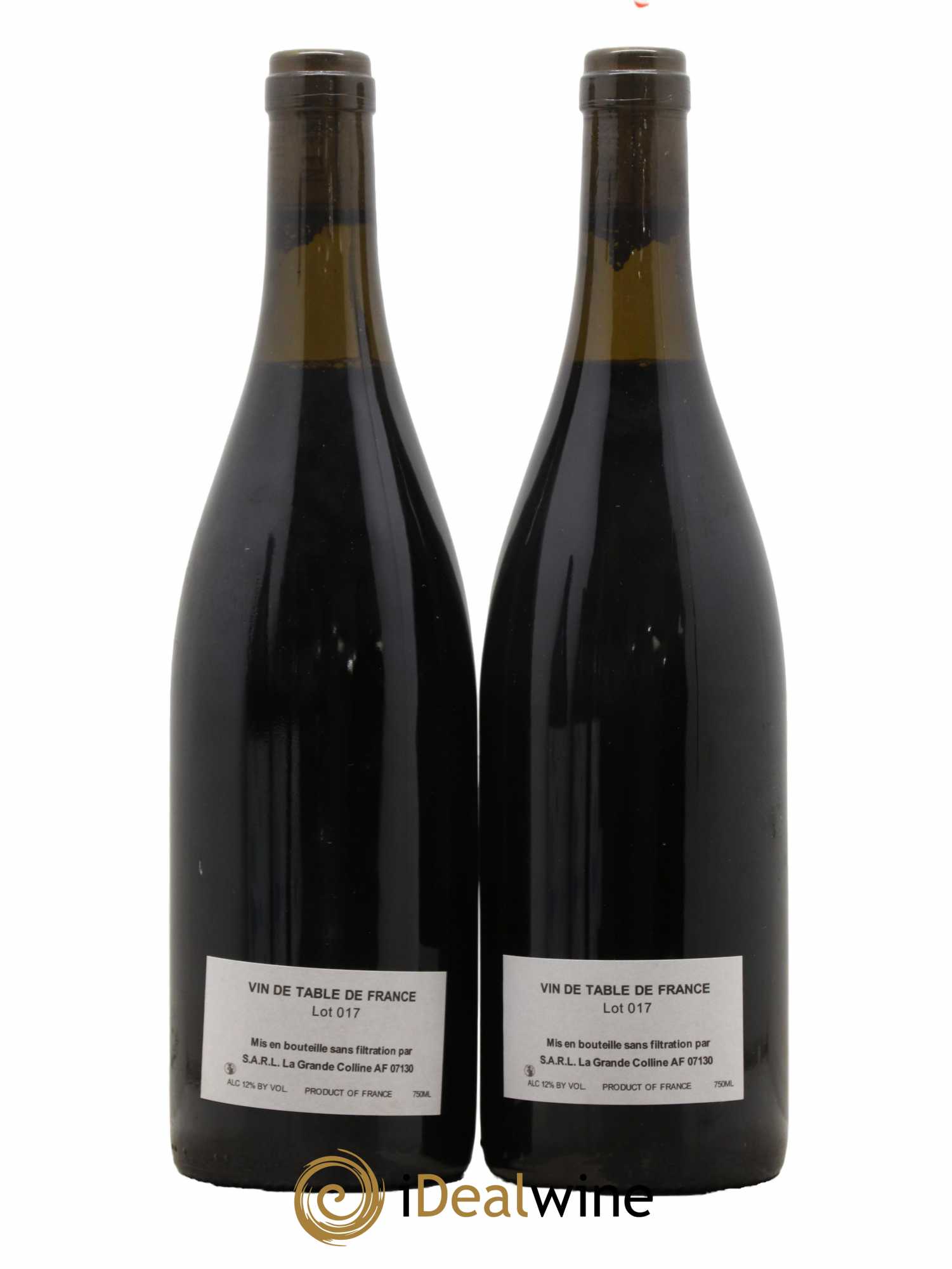 Vin de France (Ex Cornas) Hirotake Ooka - Domaine La Grande Colline 2017 - Lotto di 2 bottiglie - 1