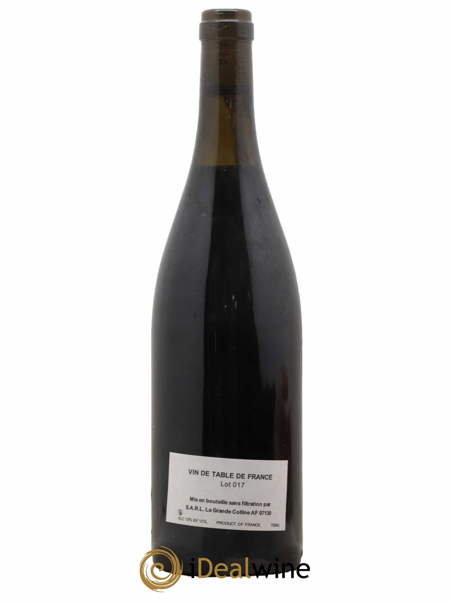 Vin de France (Ex Cornas) Hirotake Ooka - Domaine La Grande Colline 2017 - Lot de 1 bouteille - 1