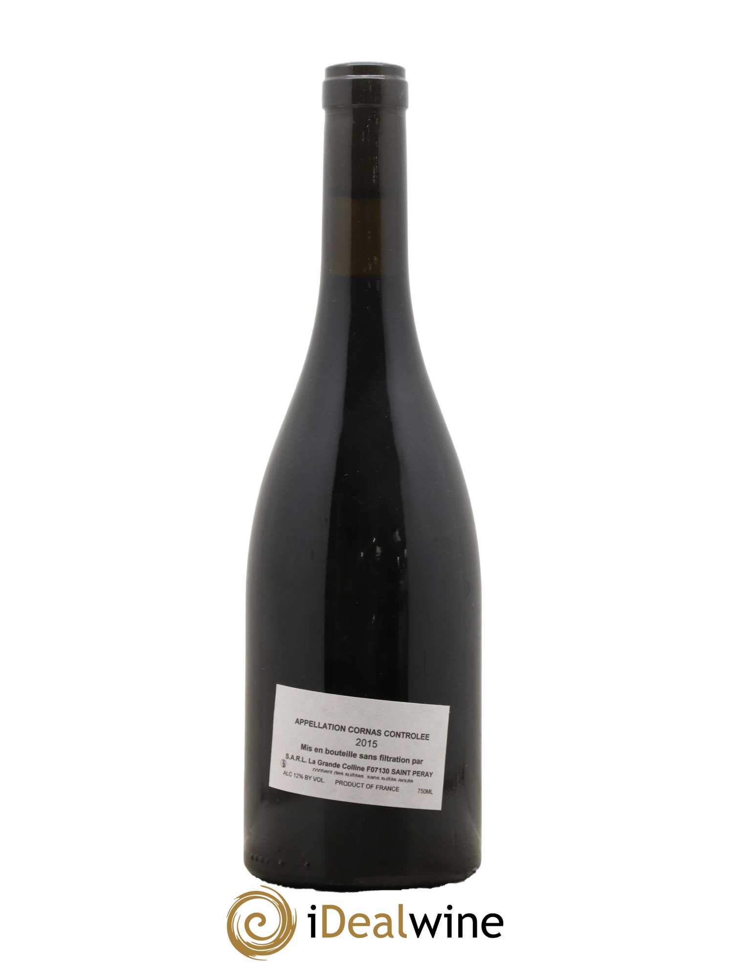 Cornas Hirotake Ooka - Domaine La Grande Colline 2015 - Lot de 1 bouteille - 1