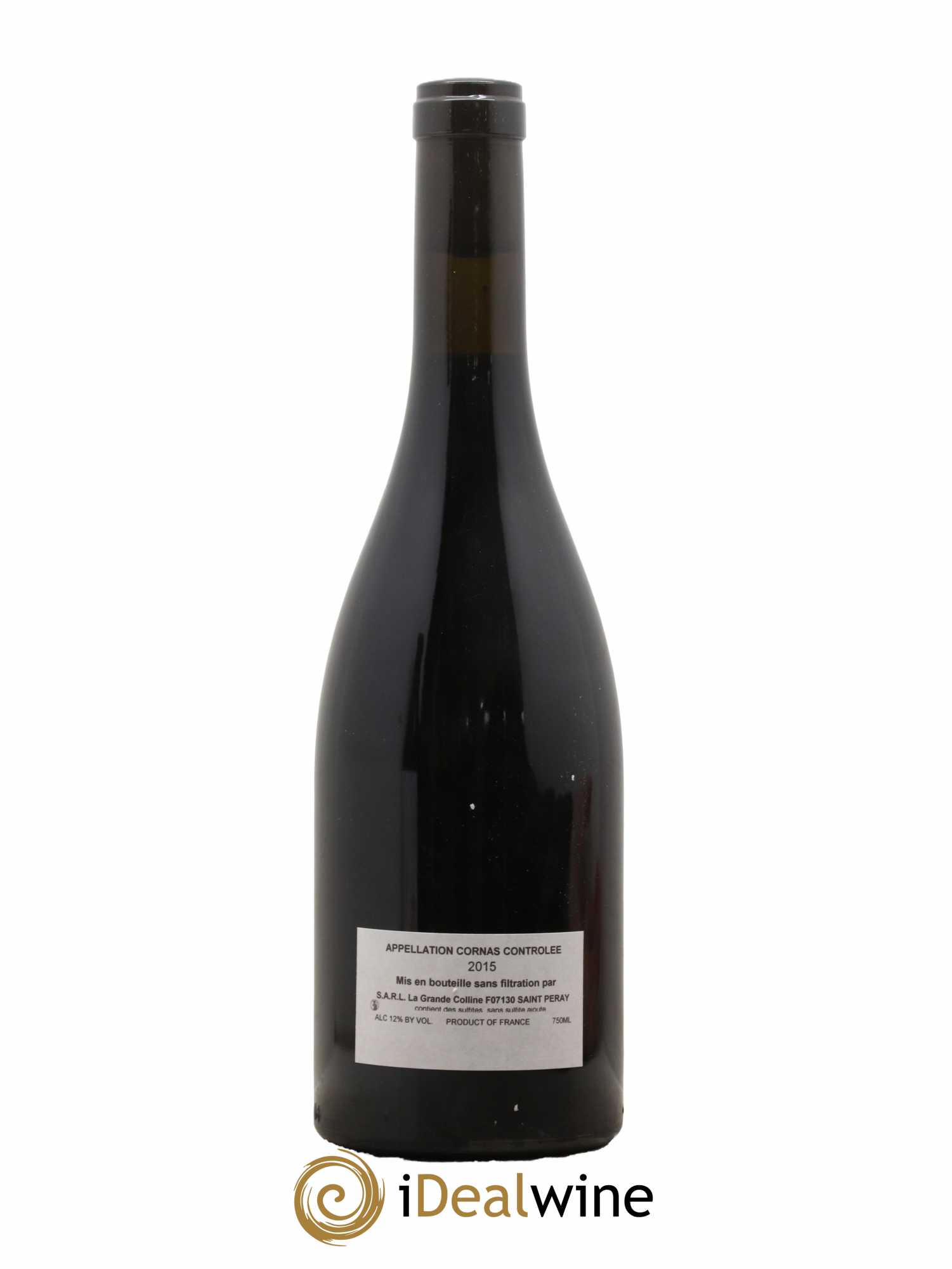 Cornas Hirotake Ooka - Domaine La Grande Colline 2015 - Lot de 1 bouteille - 1