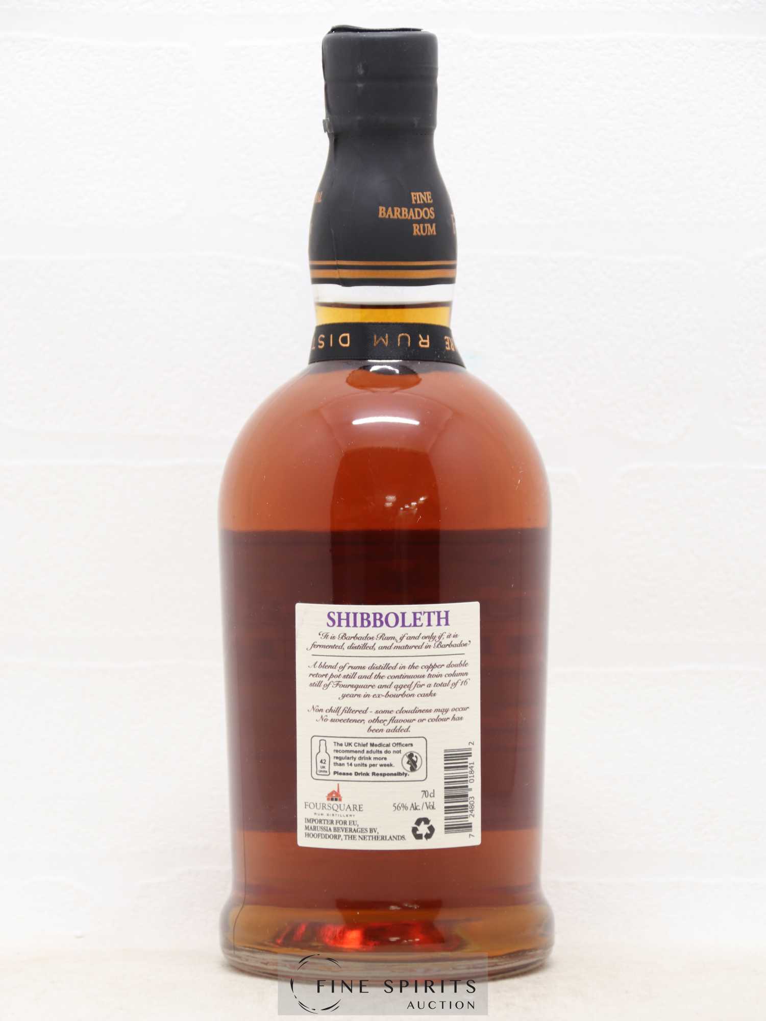 Foursquare 16 years Of. Shibboleth Mark XVI - bottled 2021 Exceptional Cask Selection - Lot de 1 bouteille - 1