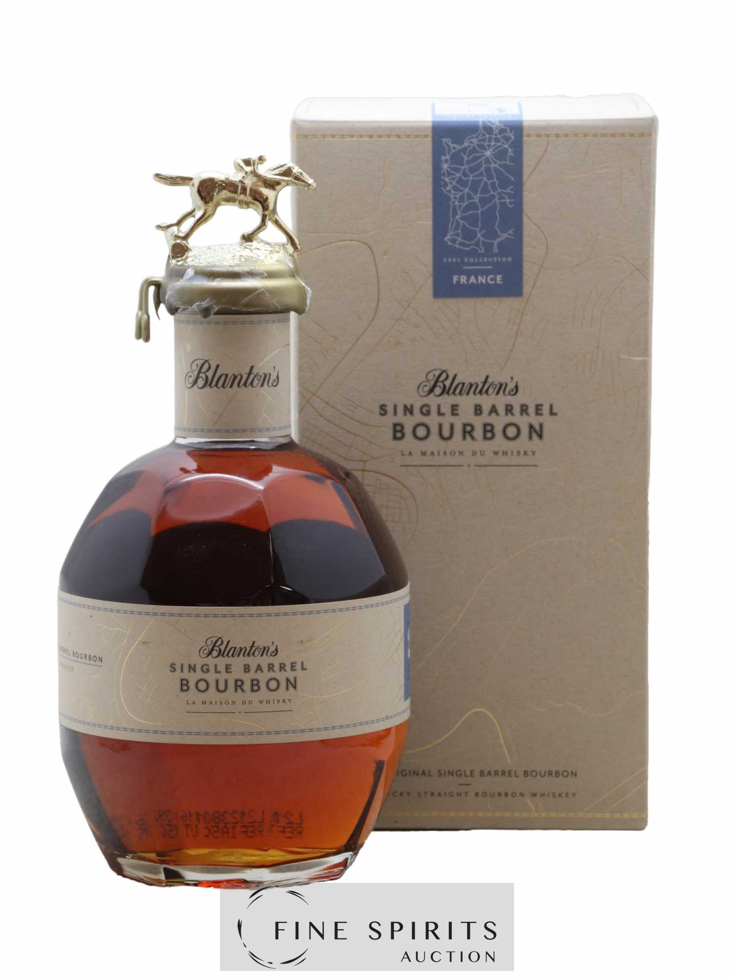 Blanton's Of. Warehouse H - Barrel n°328 - dumped 2021 LMDW Limited Edition - Lot de 1 bouteille - 0