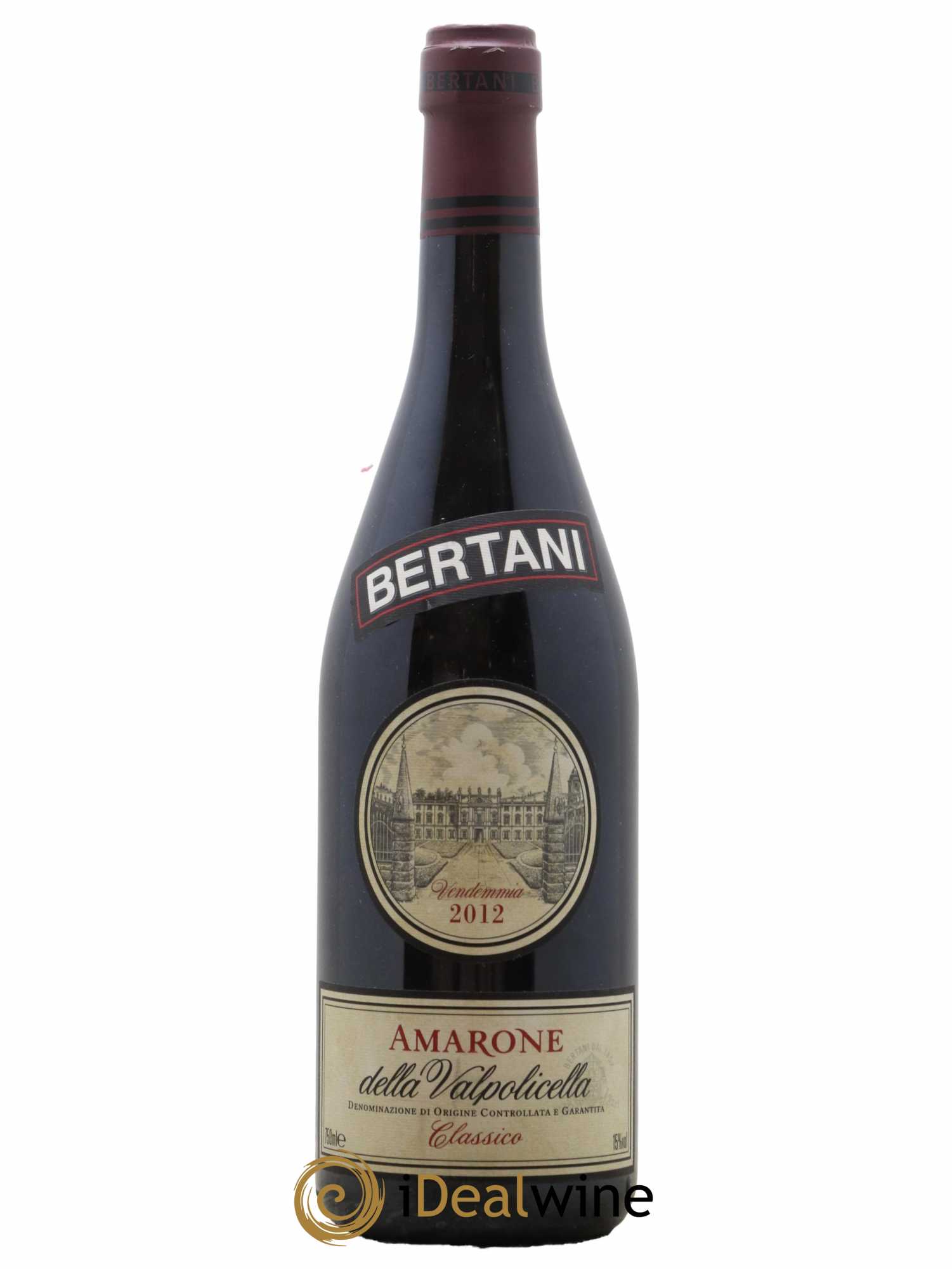 Amarone della Valpolicella Classico DOC Bertani 2012 - Lot de 1 bouteille - 0