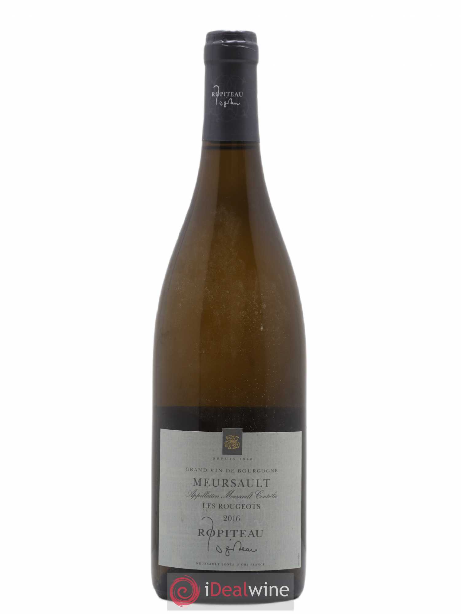Meursault Les Rougeots Ropiteau 2016 - Lot of 1 bottle - 0
