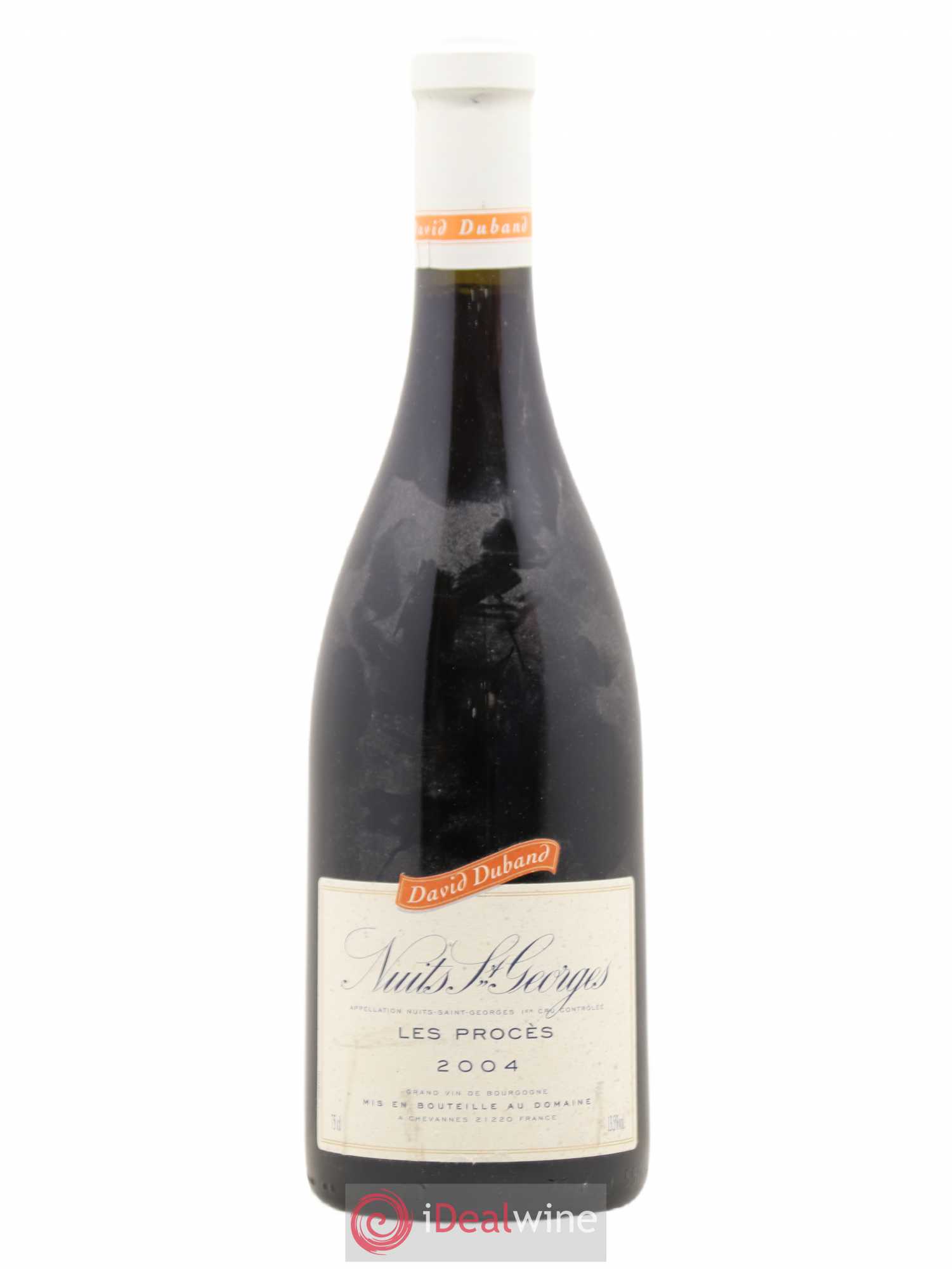 Nuits-Saint-Georges 1er Cru Les Procès David Duband (Domaine) 2004 - Lot de 1 bouteille - 0