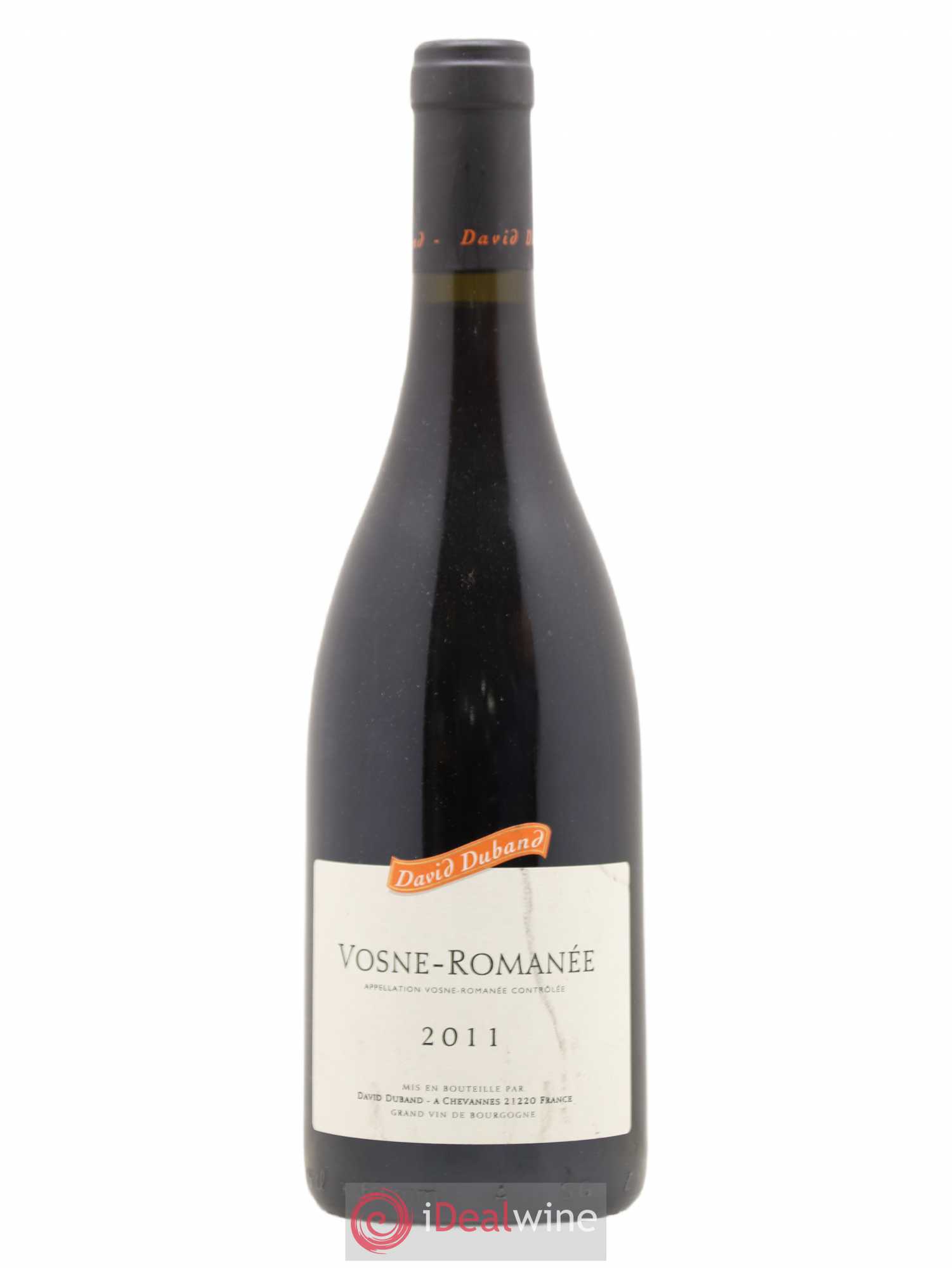 Vosne-Romanée David Duband (Domaine) 2011 - Lot de 1 bouteille - 0