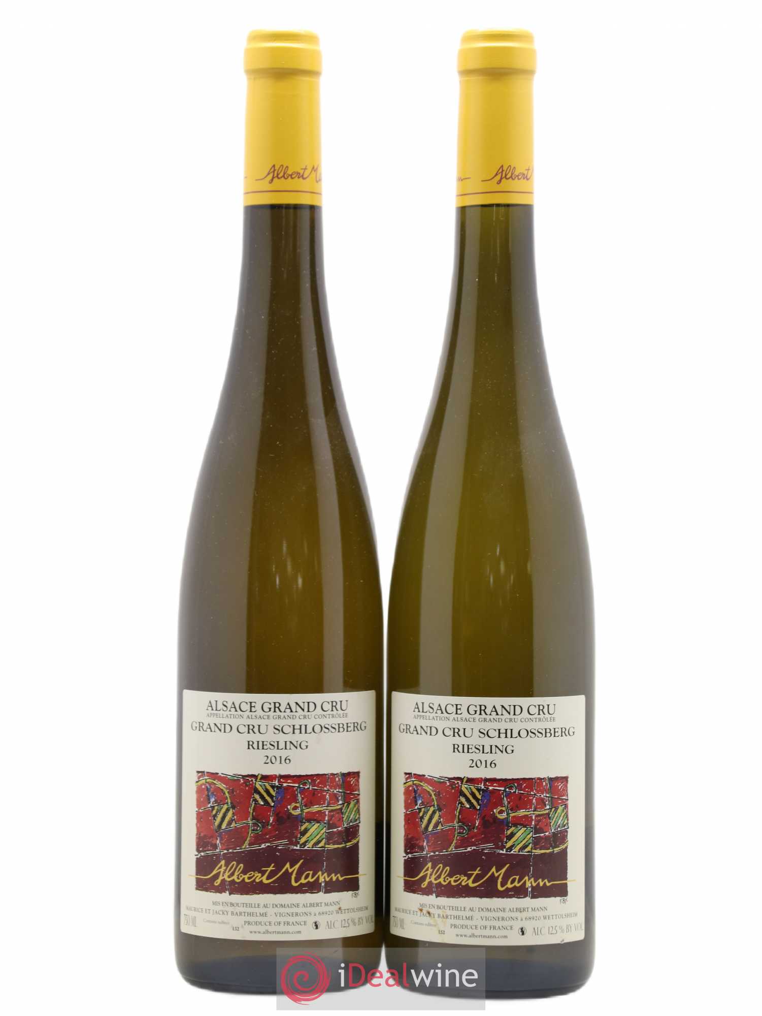 Alsace Riesling Grand Cru Schlossberg Albert Mann 2016 - Lot de 2 bouteilles - 0
