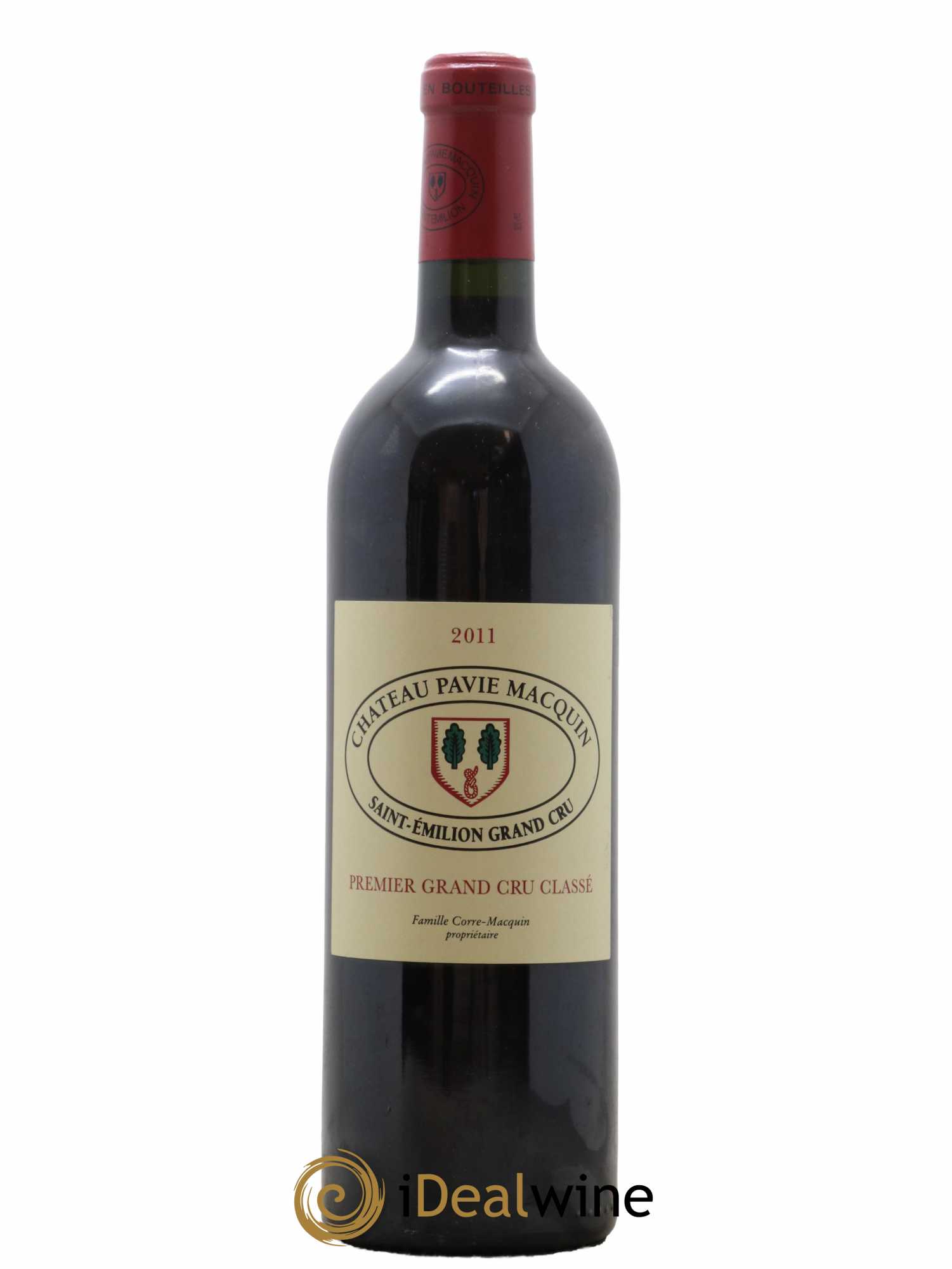 Château Pavie Macquin 1er Grand Cru Classé B 2011 - Lot de 1 bouteille - 0
