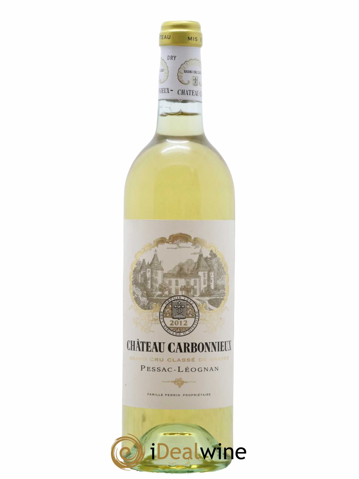 Château Carbonnieux Cru Classé de Graves 2012 - Lot de 1 bouteille - 0