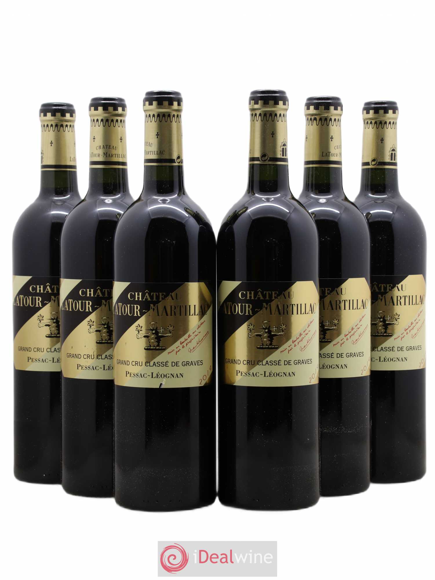 Château Latour-Martillac Cru Classé de Graves 2014 - Lot de 6 bouteilles - 0