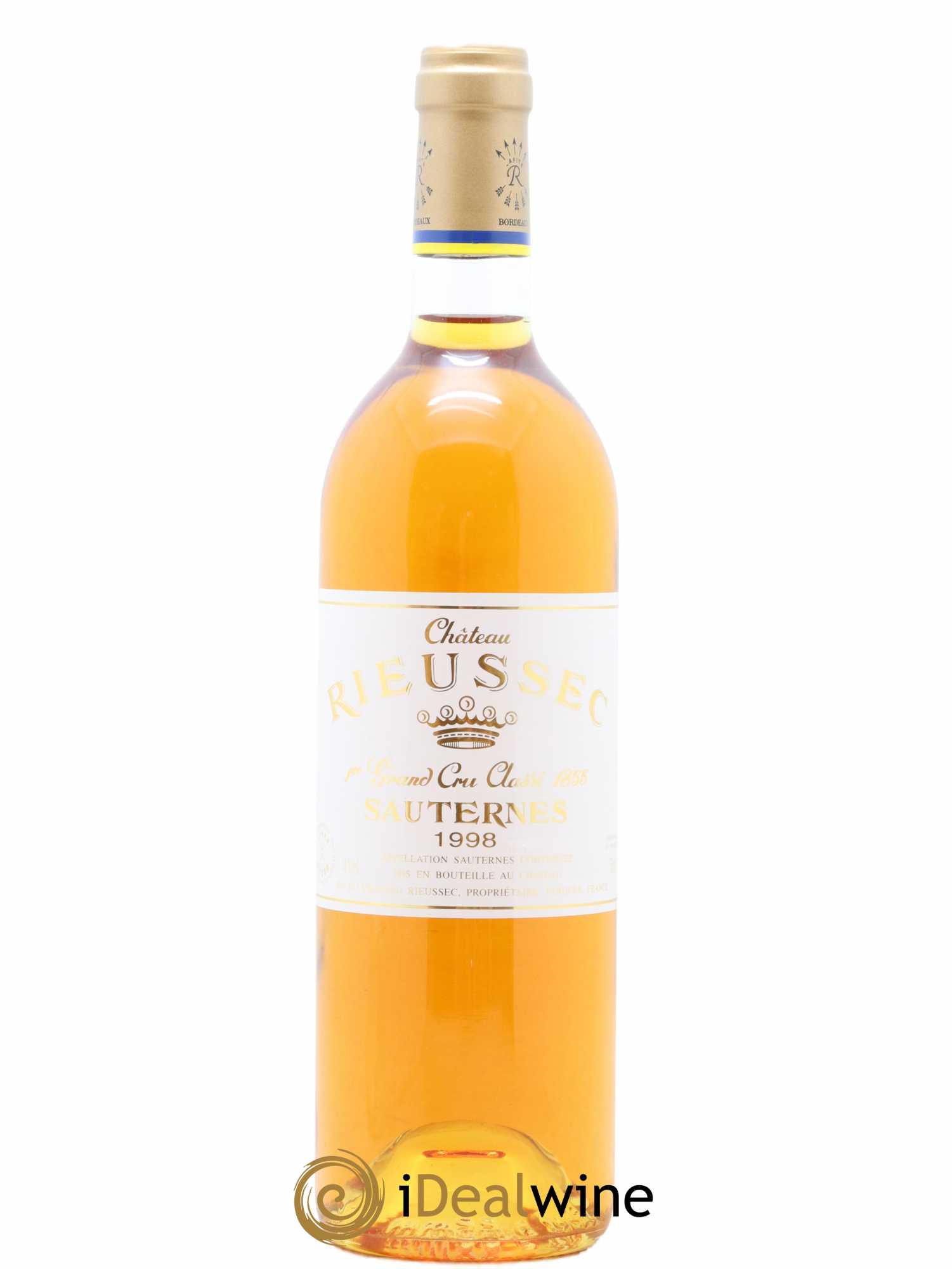 Château Rieussec 1er Grand Cru Classé 1998 - Lot of 1 bottle - 1