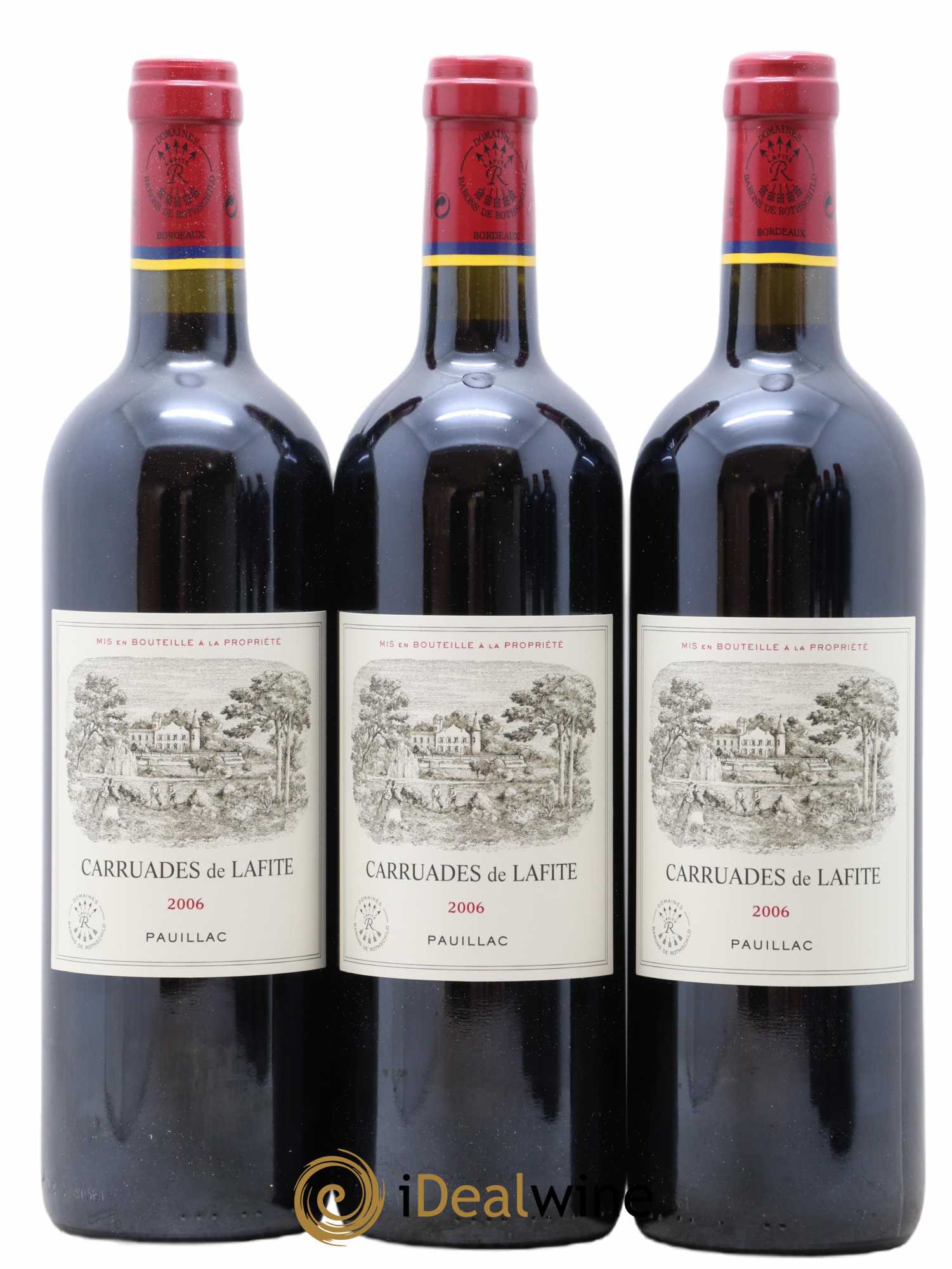 Carruades de Lafite Rothschild Second Vin 2006 - Lot de 6 bouteilles - 1