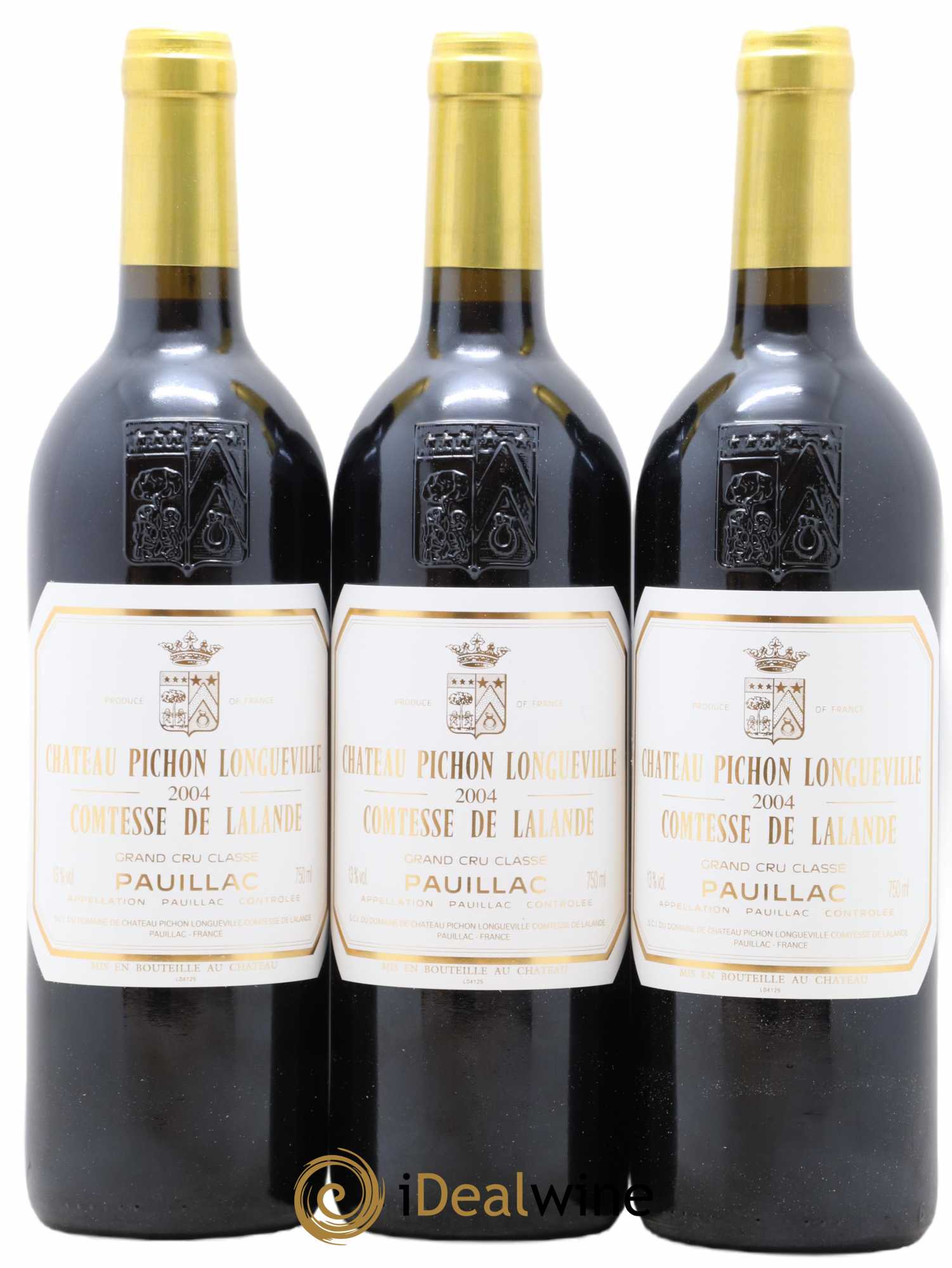 Château Pichon Longueville Comtesse de Lalande 2ème Grand Cru Classé 2004 - Lot de 12 bouteilles - 3