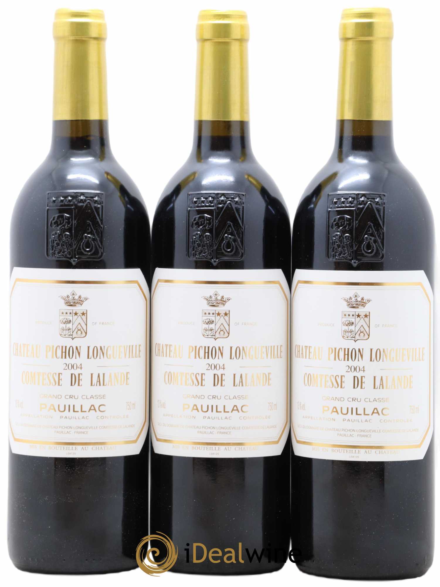 Château Pichon Longueville Comtesse de Lalande 2ème Grand Cru Classé 2004 - Lot de 12 bouteilles - 4