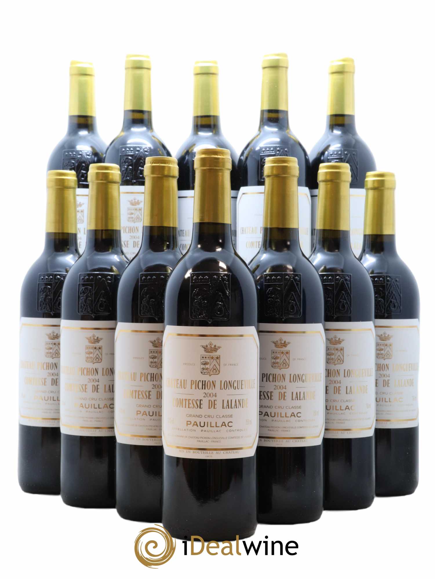 Château Pichon Longueville Comtesse de Lalande 2ème Grand Cru Classé 2004 - Lot de 12 bouteilles - 0