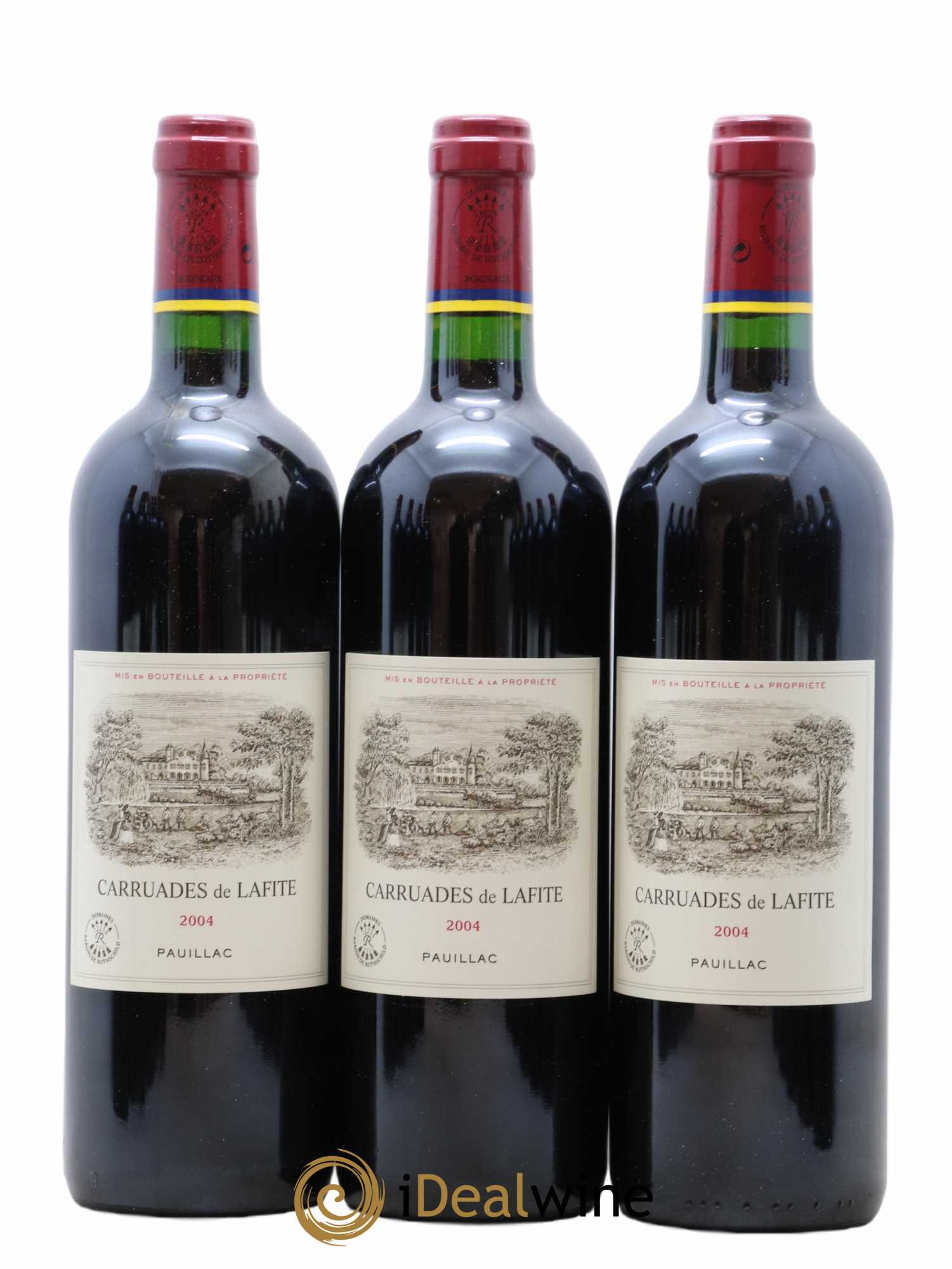 Carruades de Lafite Rothschild Second Vin 2004 - Lot de 12 bouteilles - 1